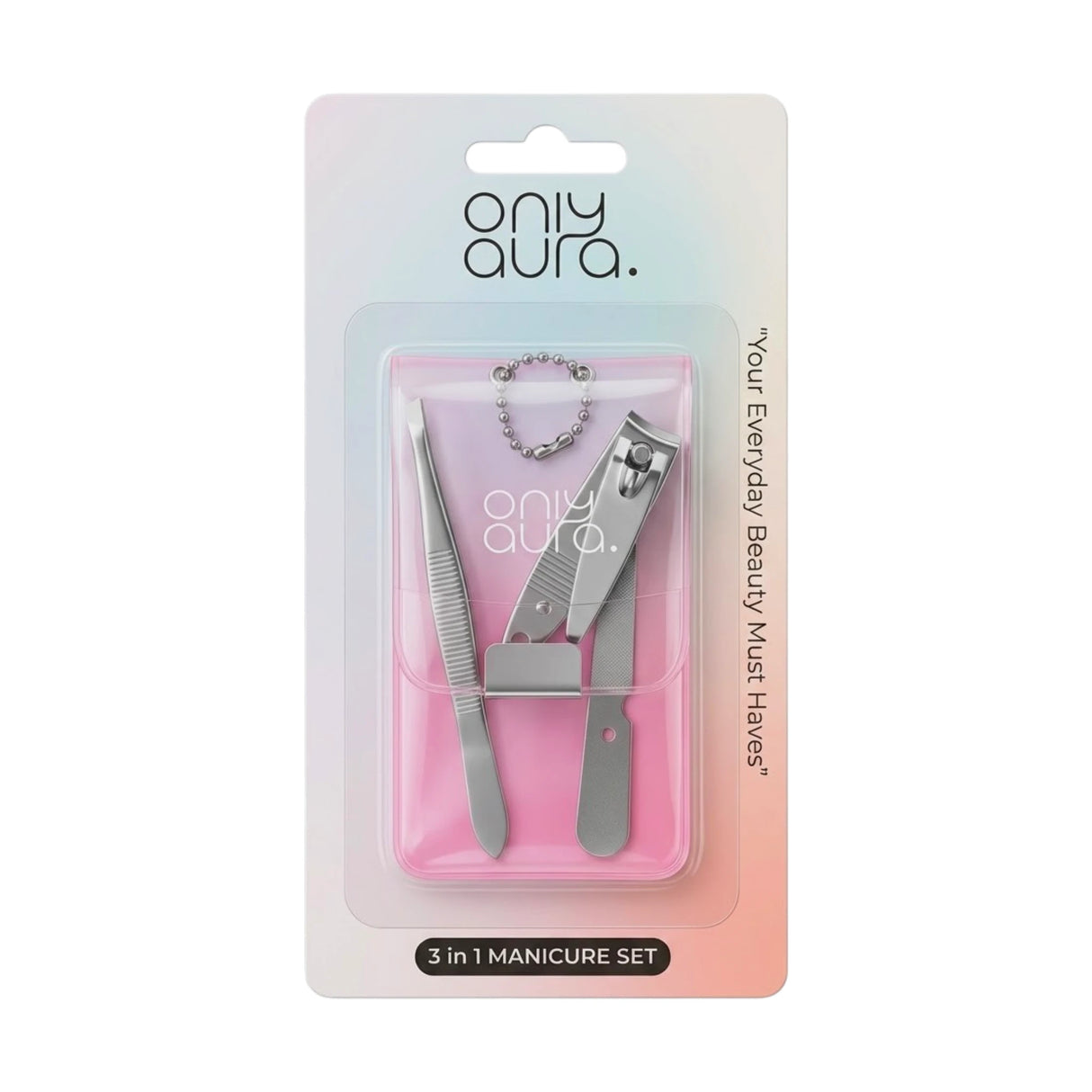 only aura manicure set 3in1 tz043-2