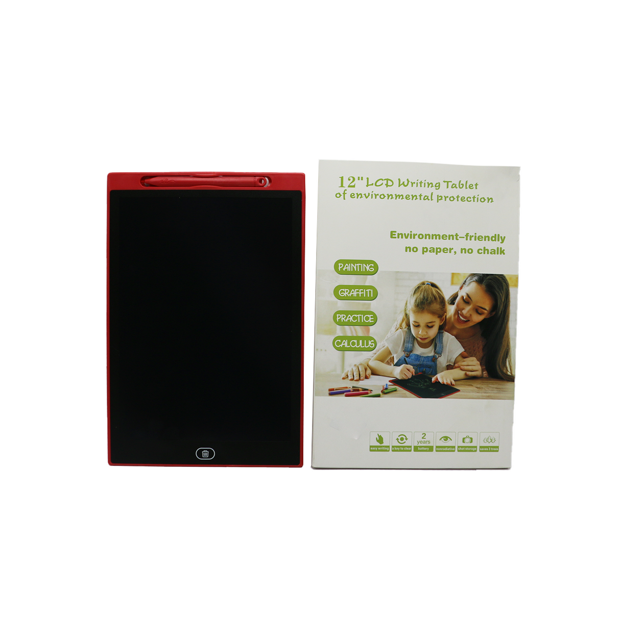 lcd writing colorful writing tab 12" 1201t