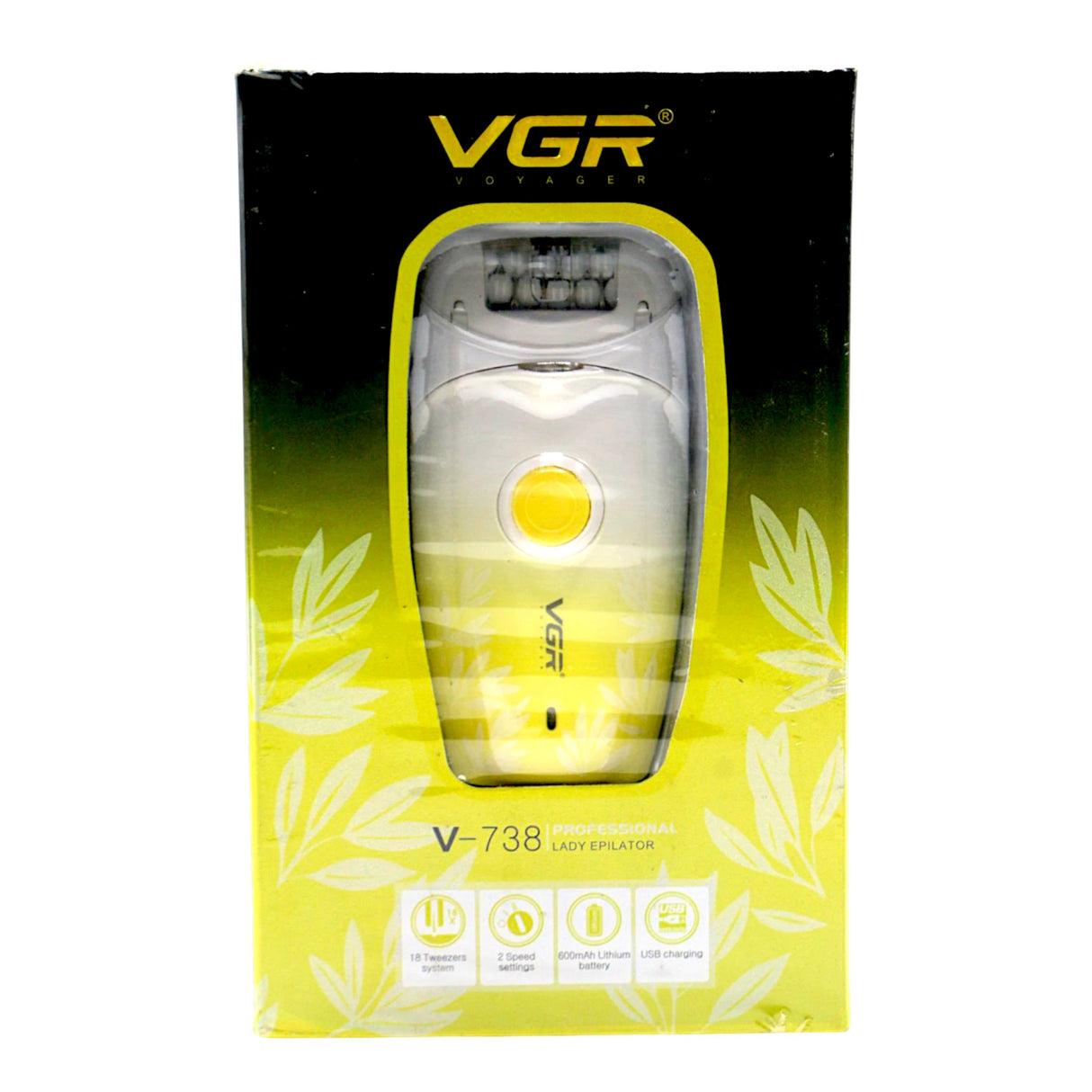 vgr epilator v-738