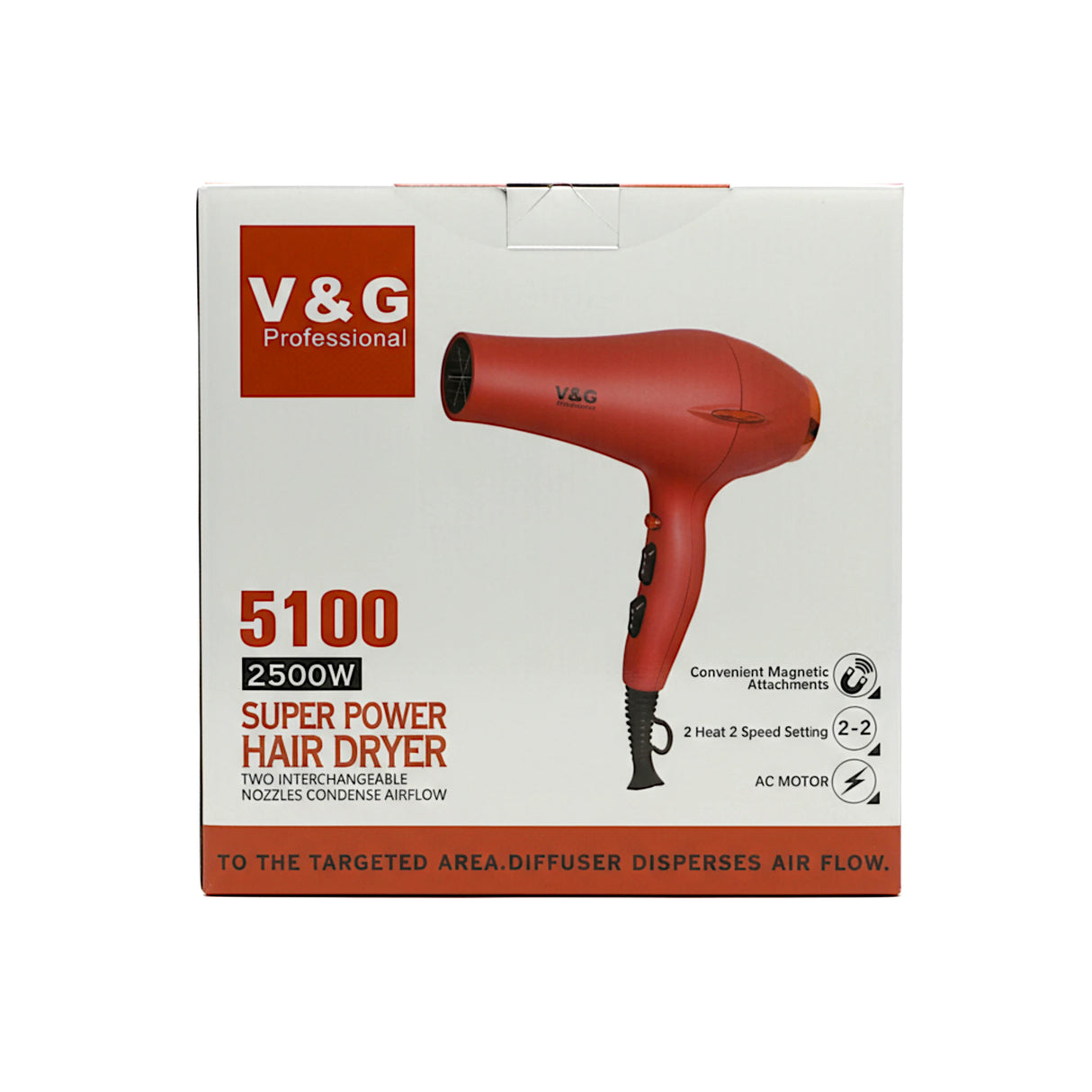 v&g hair dryer 5100 china