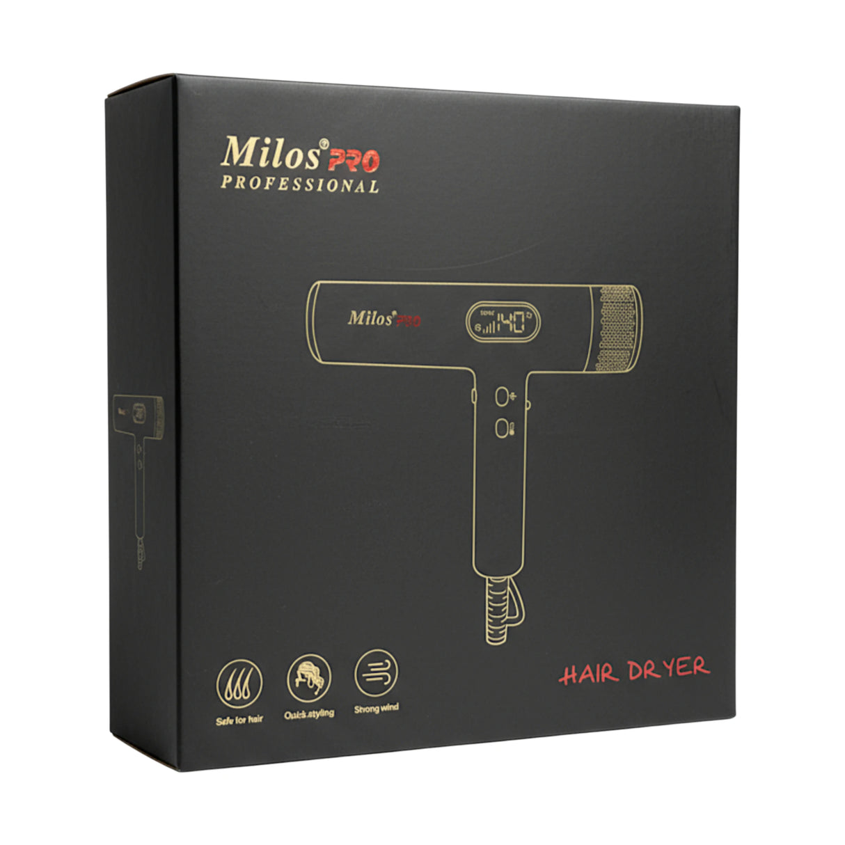 milos hair dryer pro 8600 china