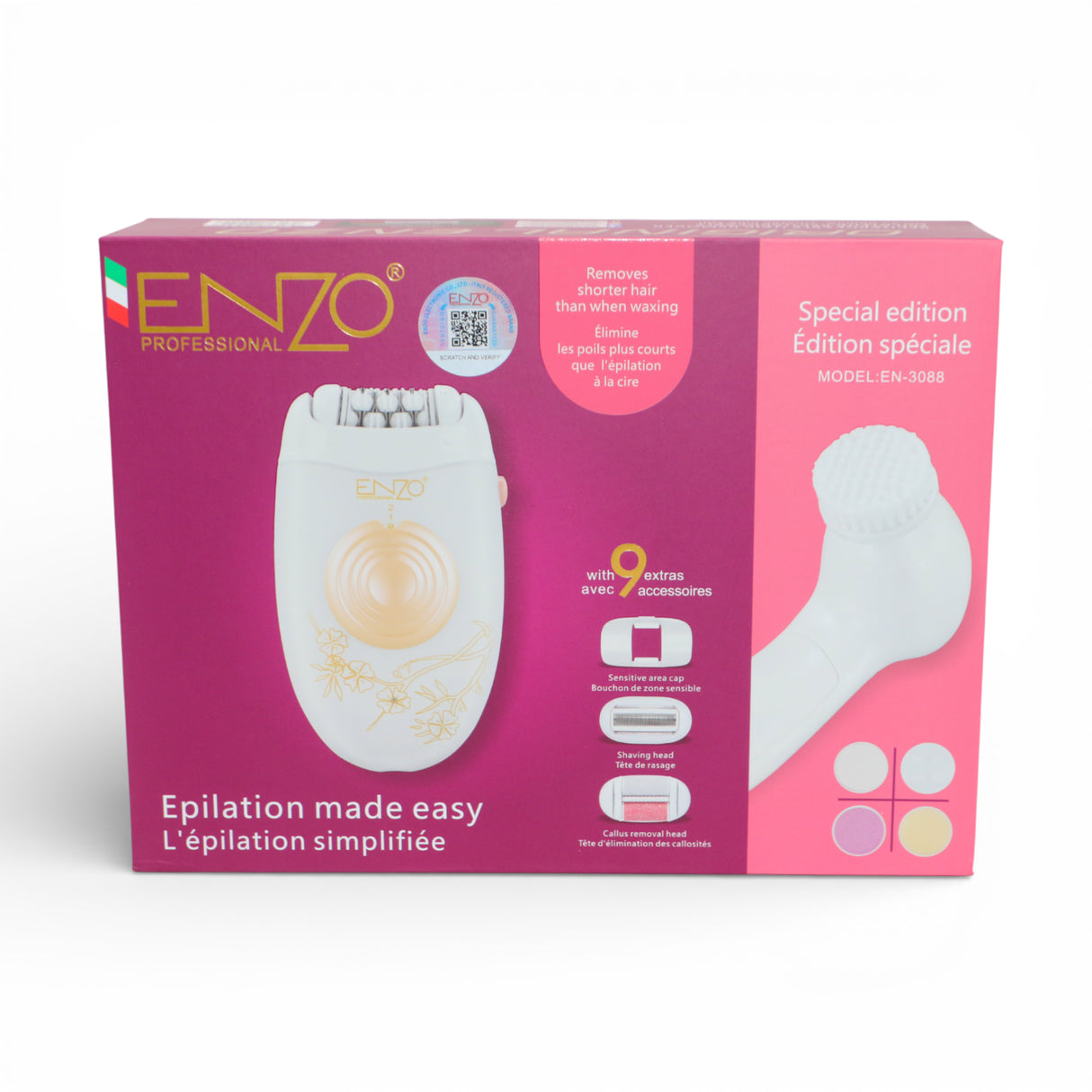 enzo epilator en-3088 china