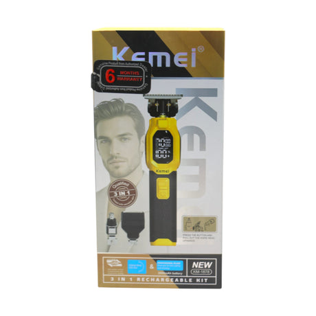 kemei rechargeable trimmer km-1878