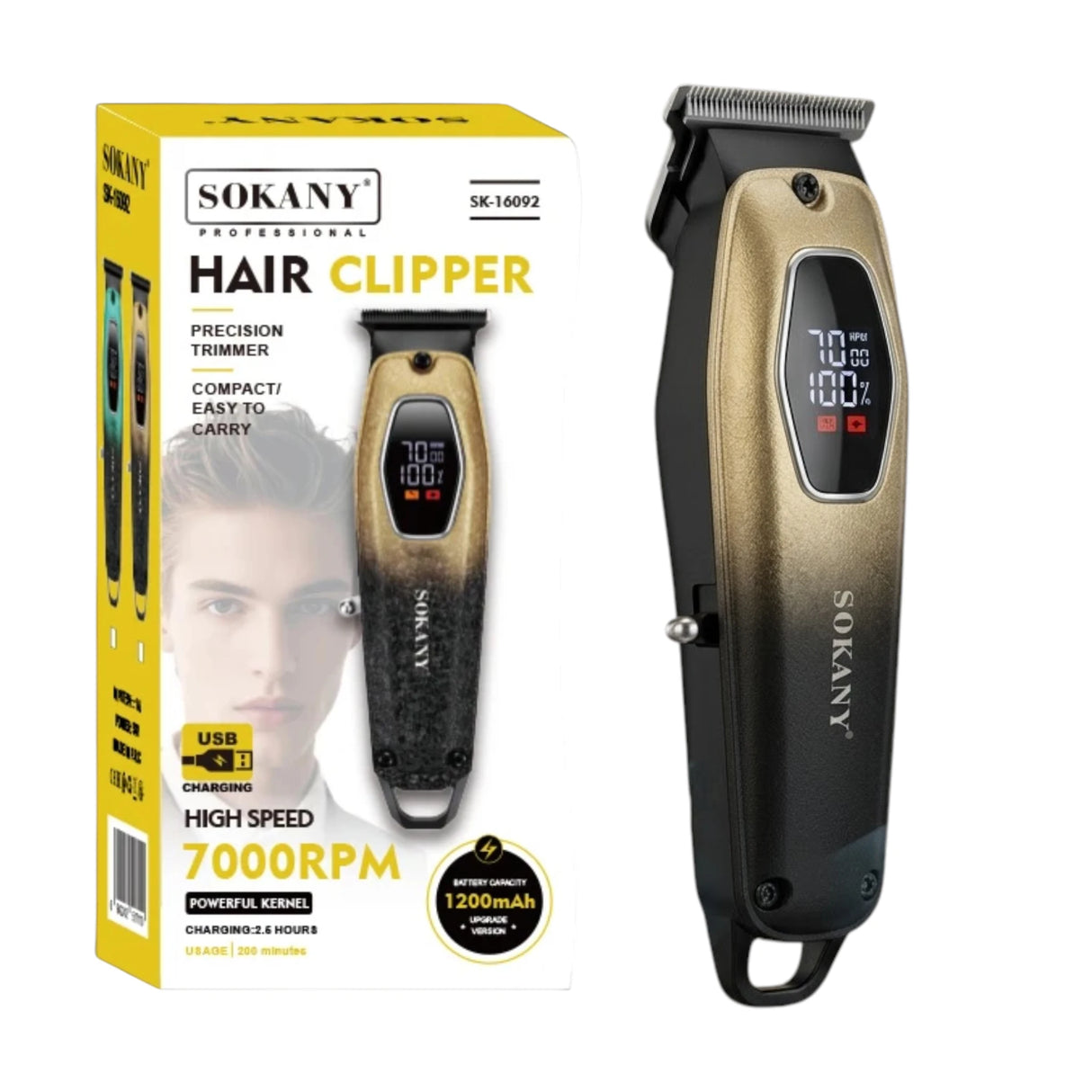 sokany hair clipper trimmer sk-16092