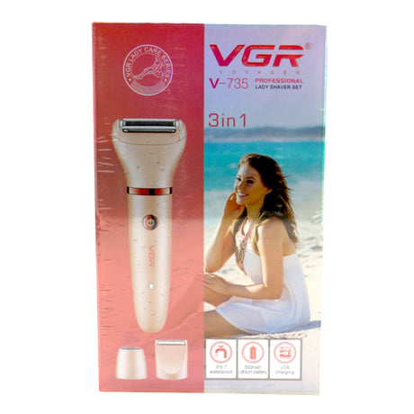 vgr epilator 3in1 v-735