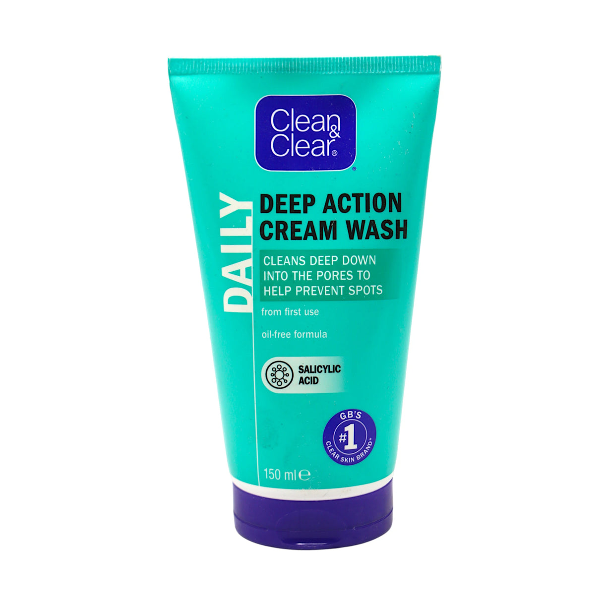 clean & clear face wash deep action 150ml