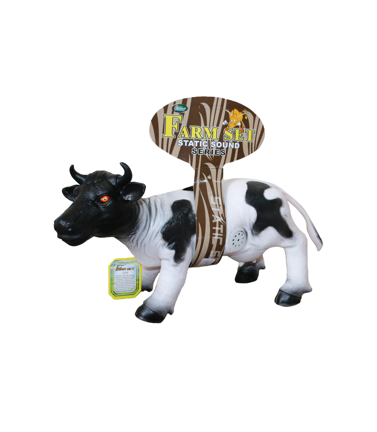 pvc cow with music 15" 3426a