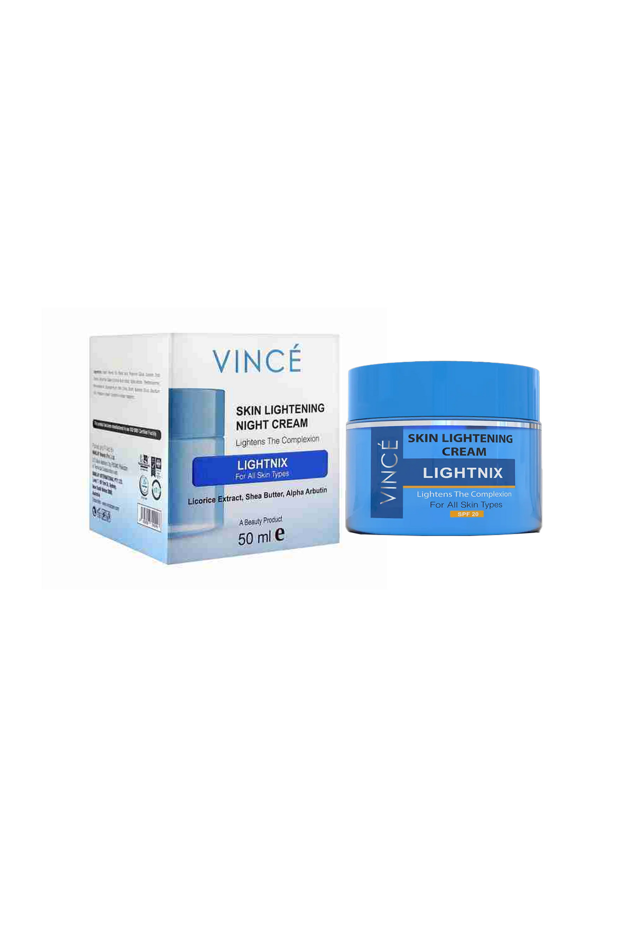 vince skin lightening day cream 50ml