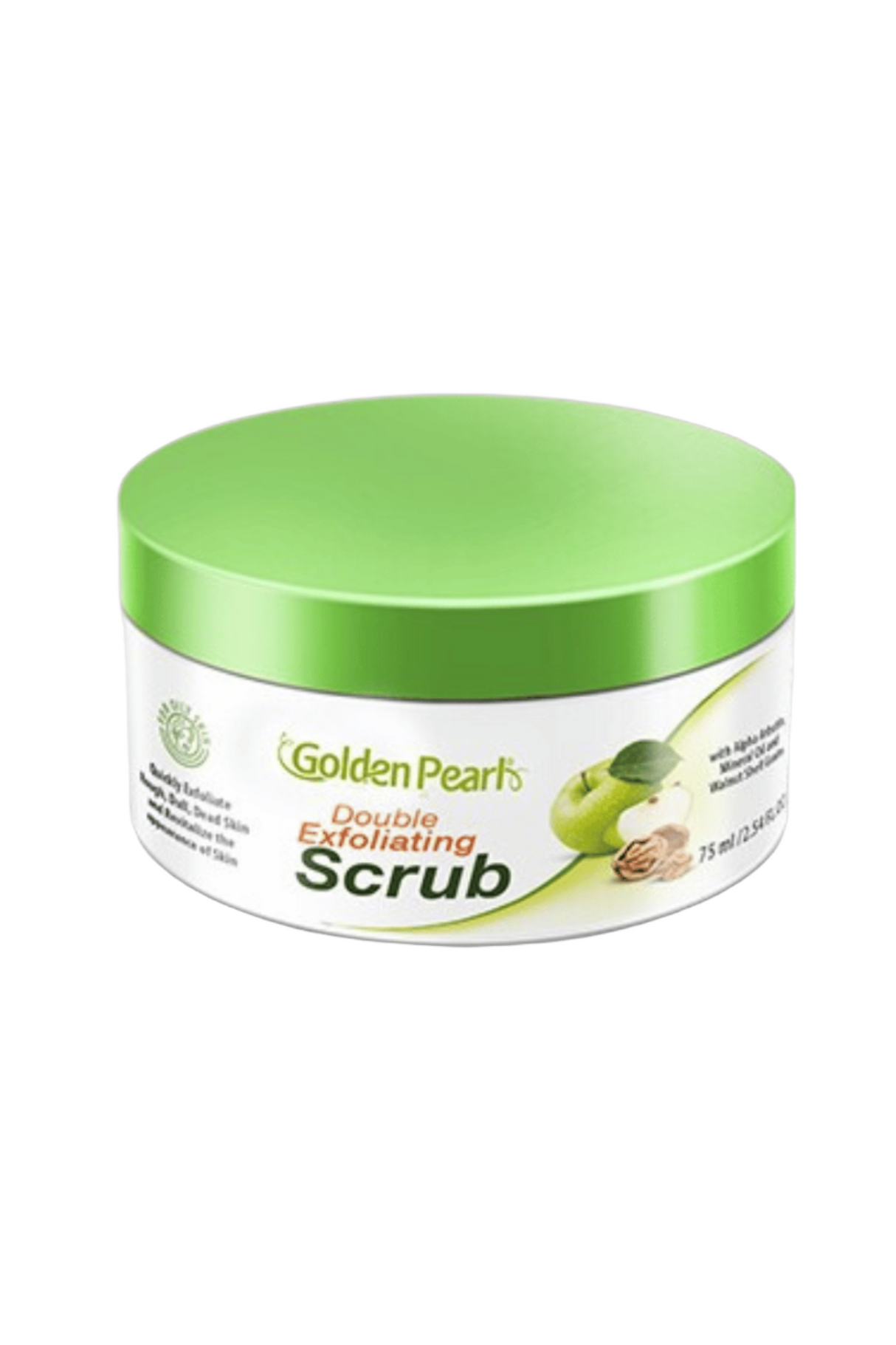 golden pearl facial scrub double exfoliating 75ml