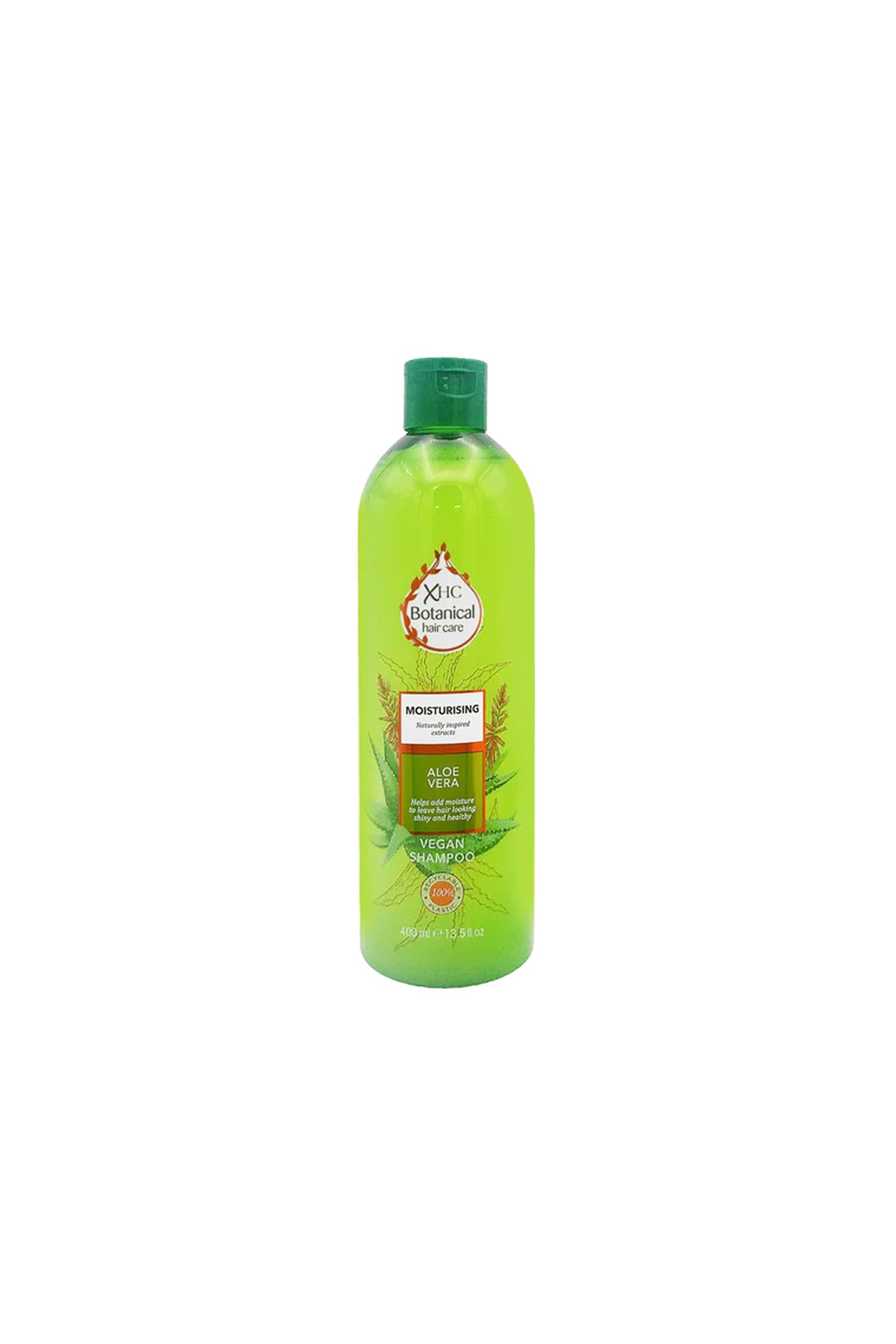 xhc botanical shampoo aloe vera vegan 400ml