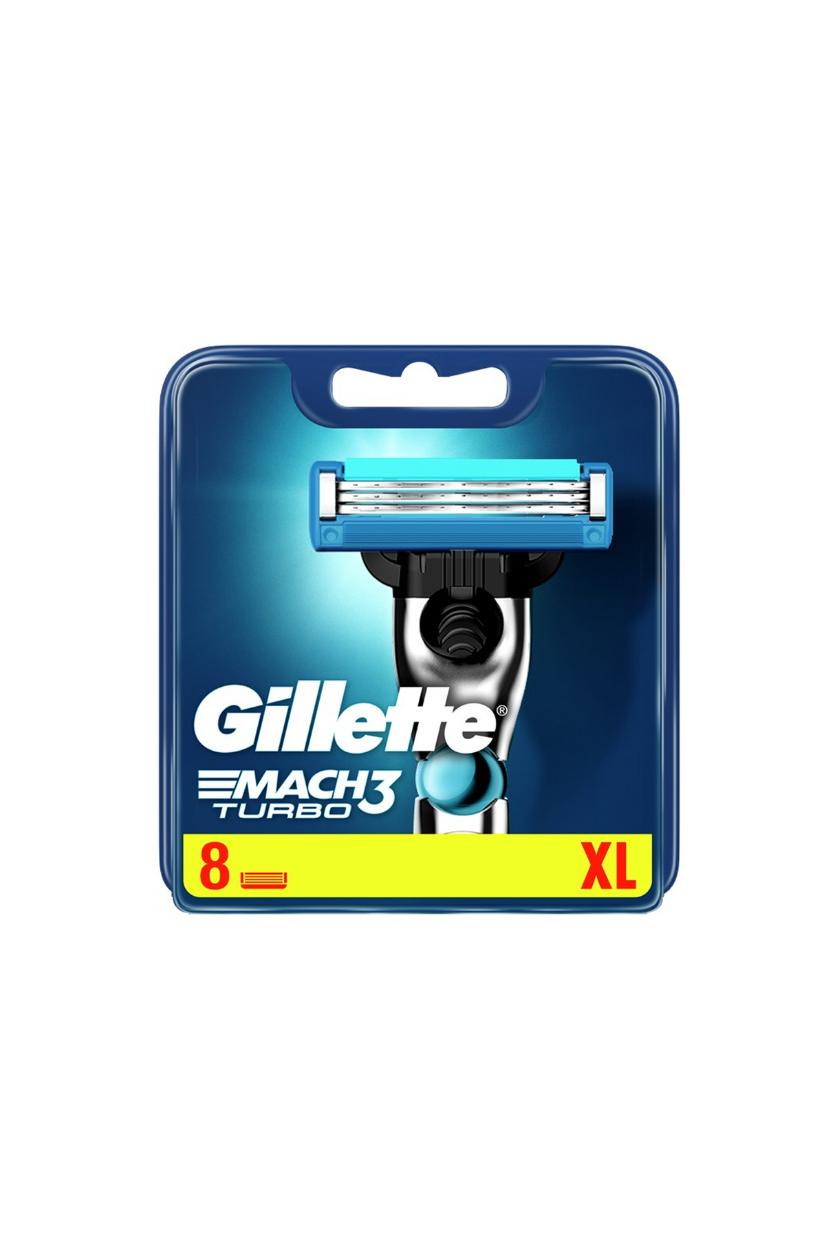 gillette blade mach3 turbo 8p xl