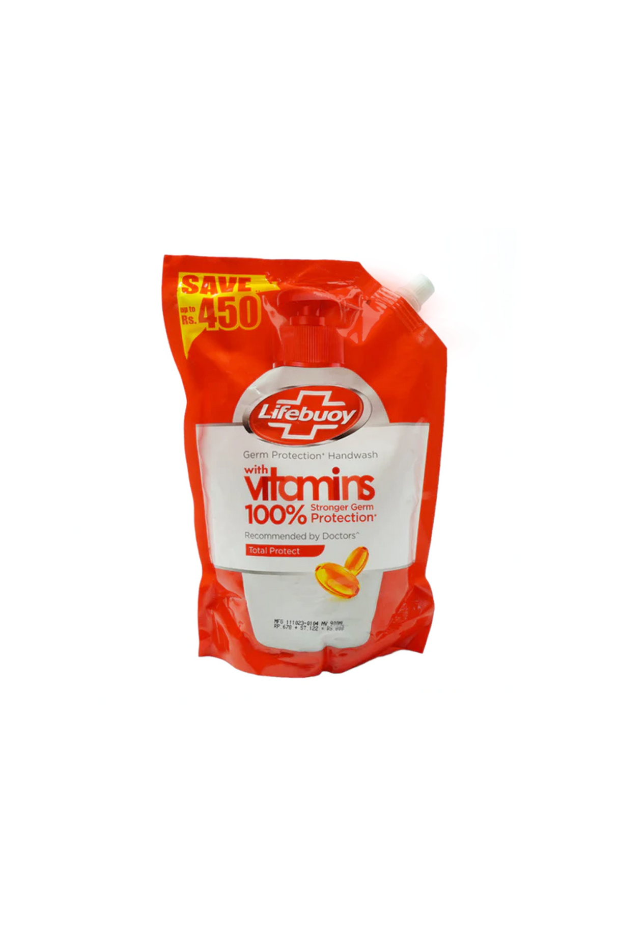 lifebuoy hand wash refill with vitamins active frsh 900ml