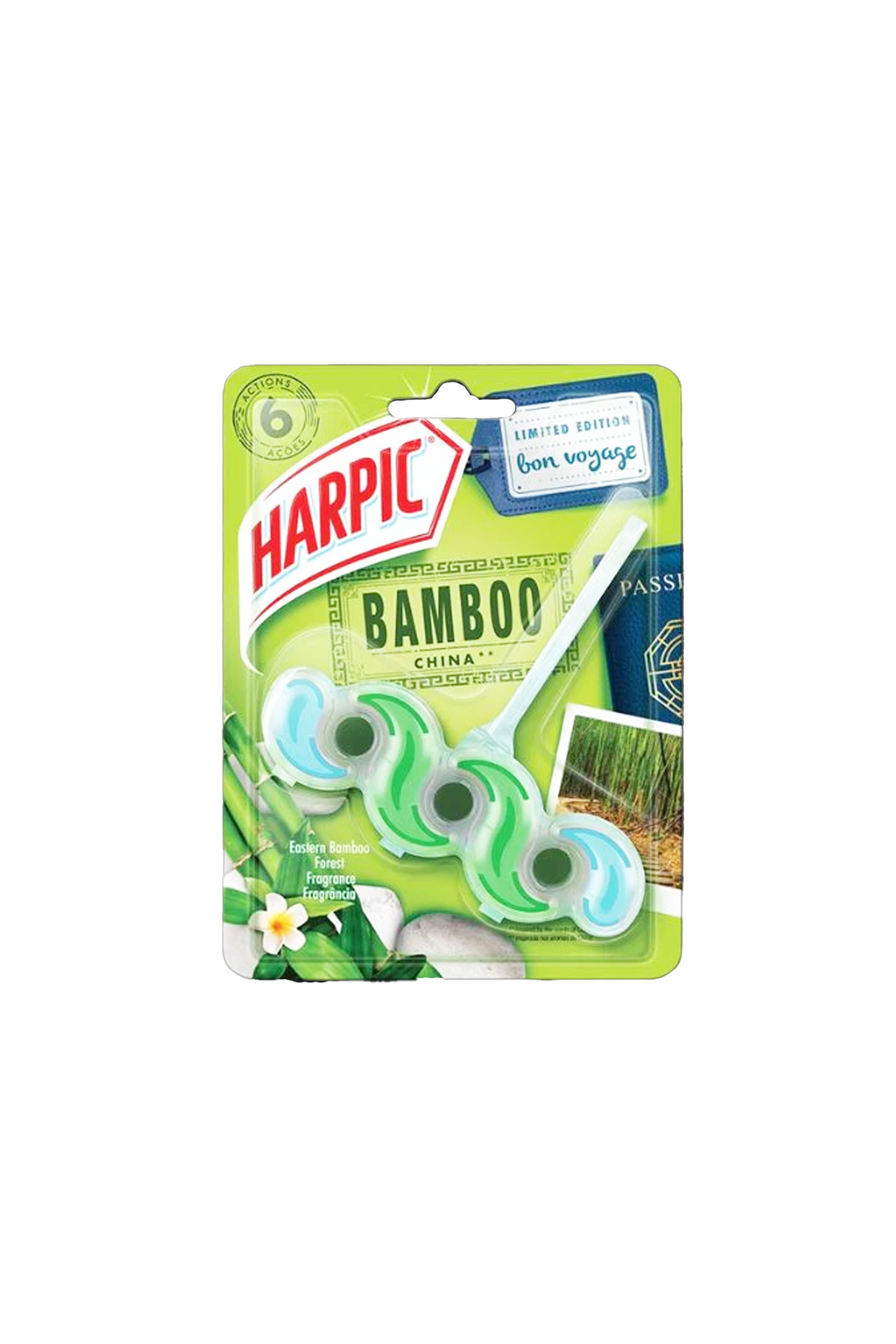 harpic toilet block bamboo 35g