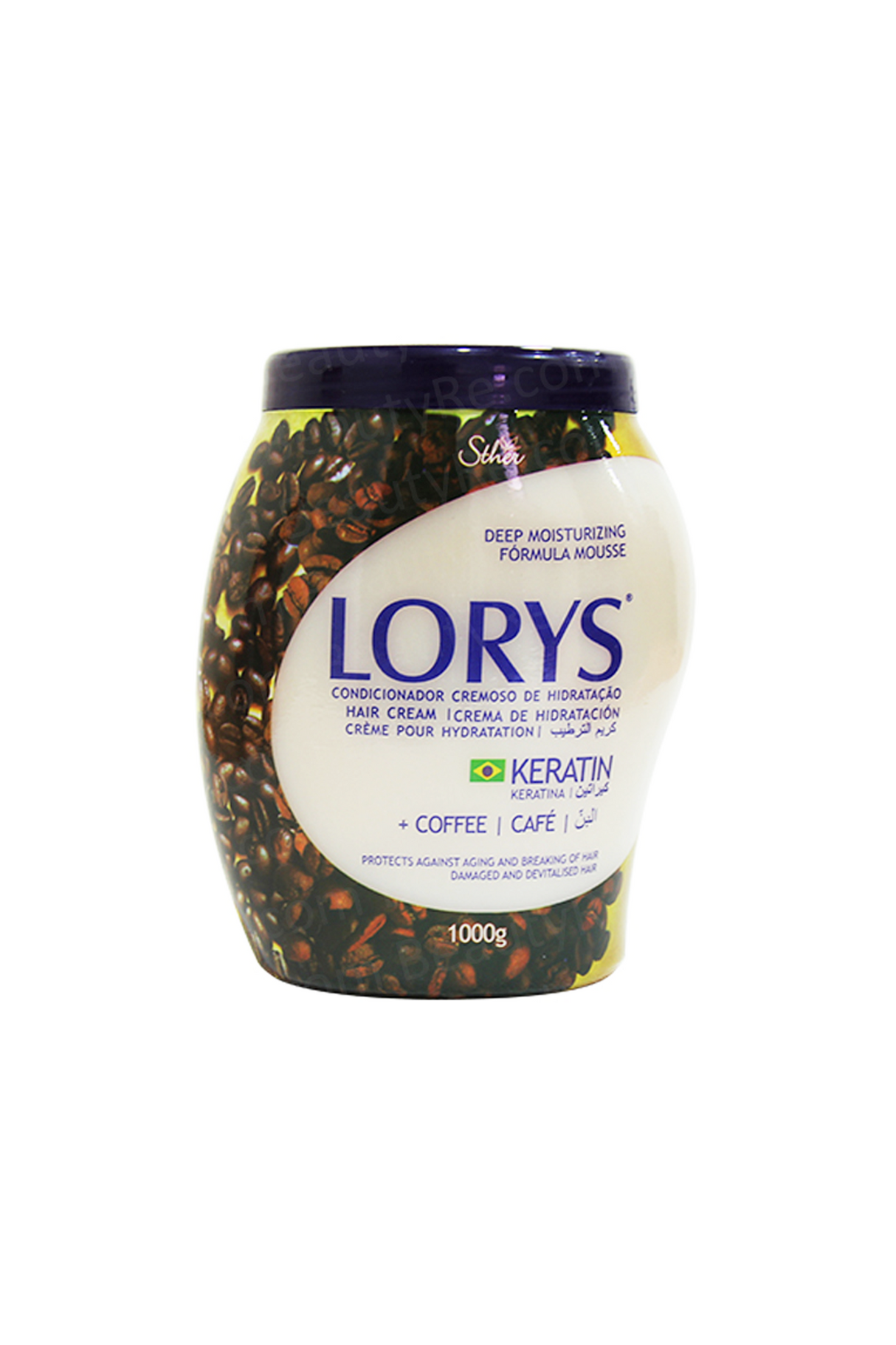 lorys conditioner keratin coffee cafe 1000g brazil