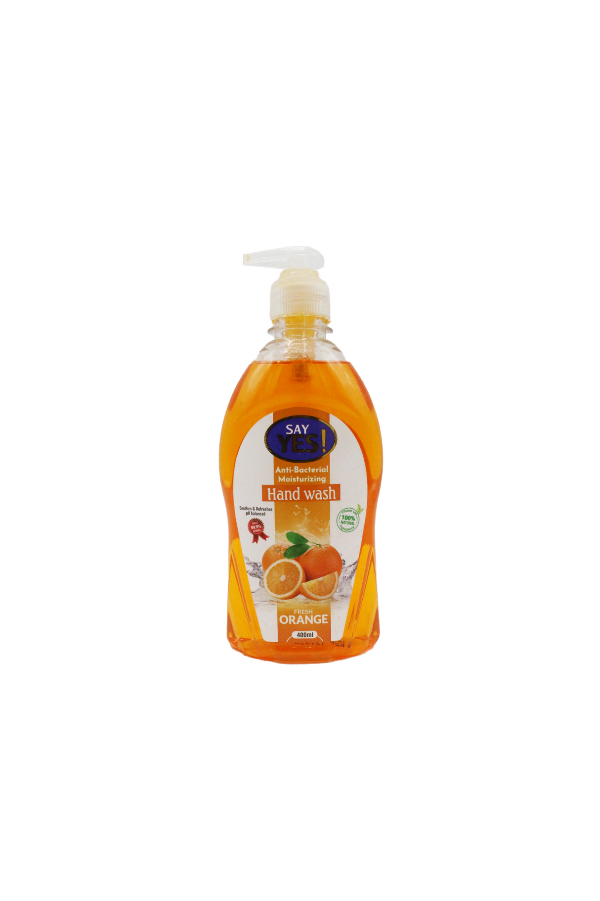 say yes hand wash orange 400ml