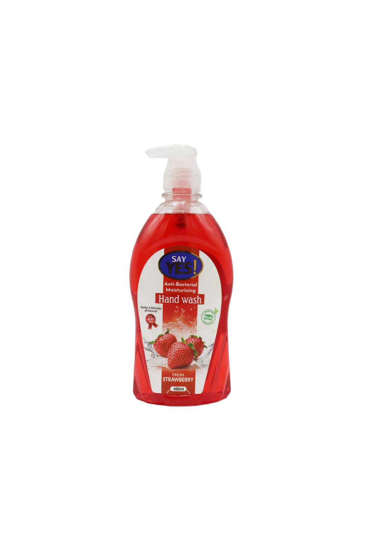 say yes hand wash strawberry 400ml