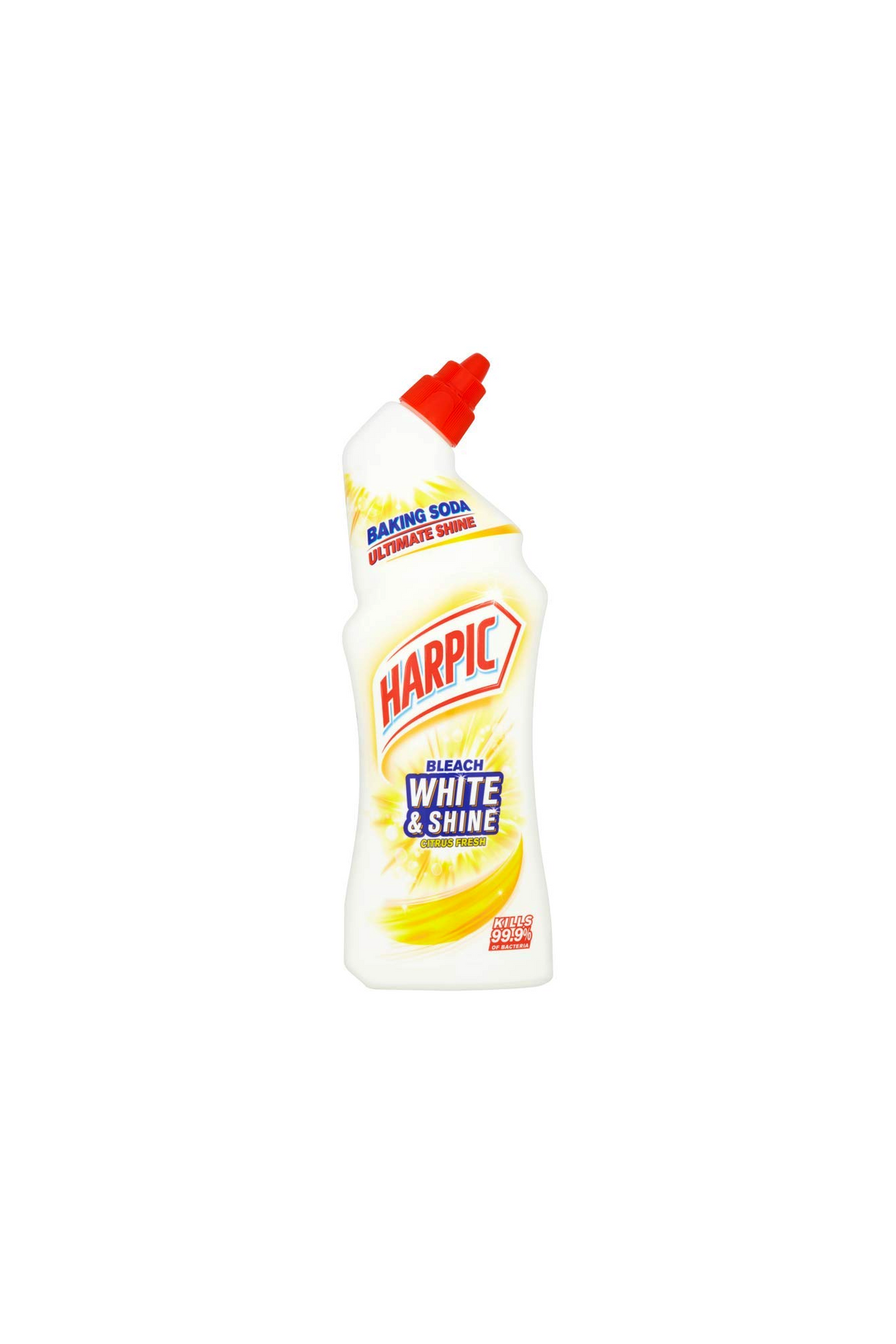 harpic toilet cleaner white & shine citrus fresh 750ml