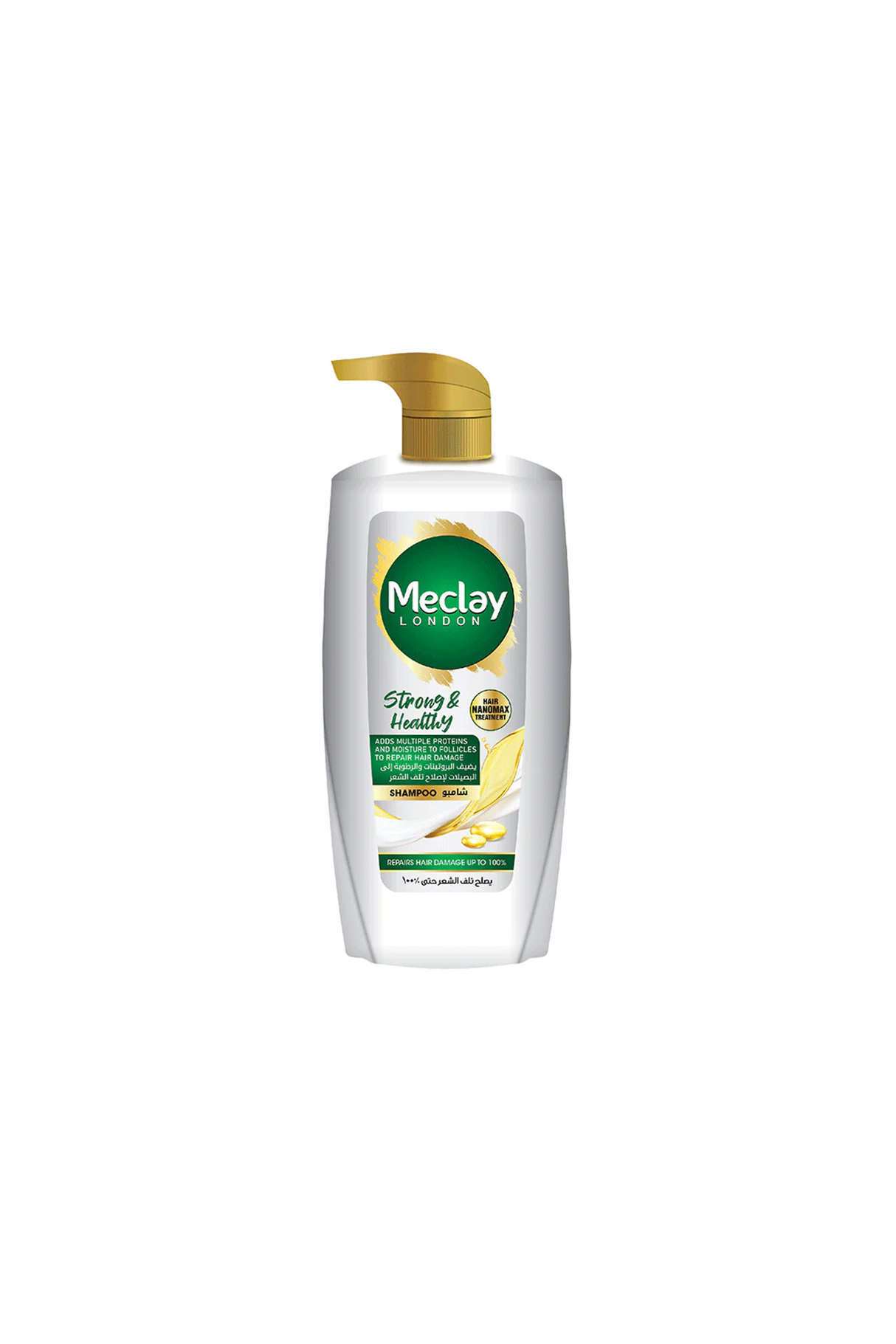 meclay shampoo strong& healthy 660ml