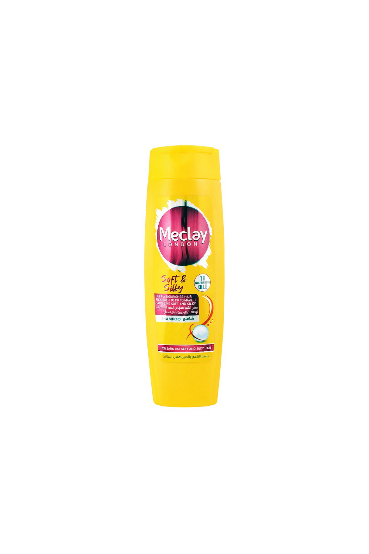 meclay shampoo soft& silky 185ml