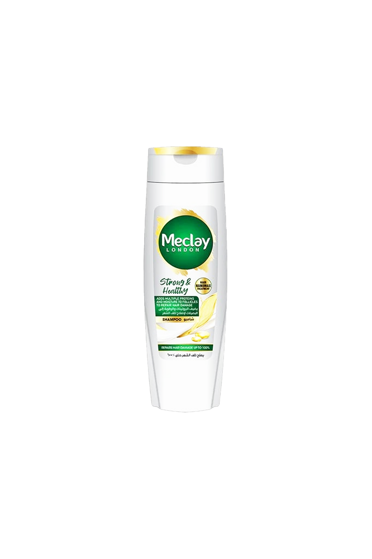 meclay shampoo strong& healthy 185ml
