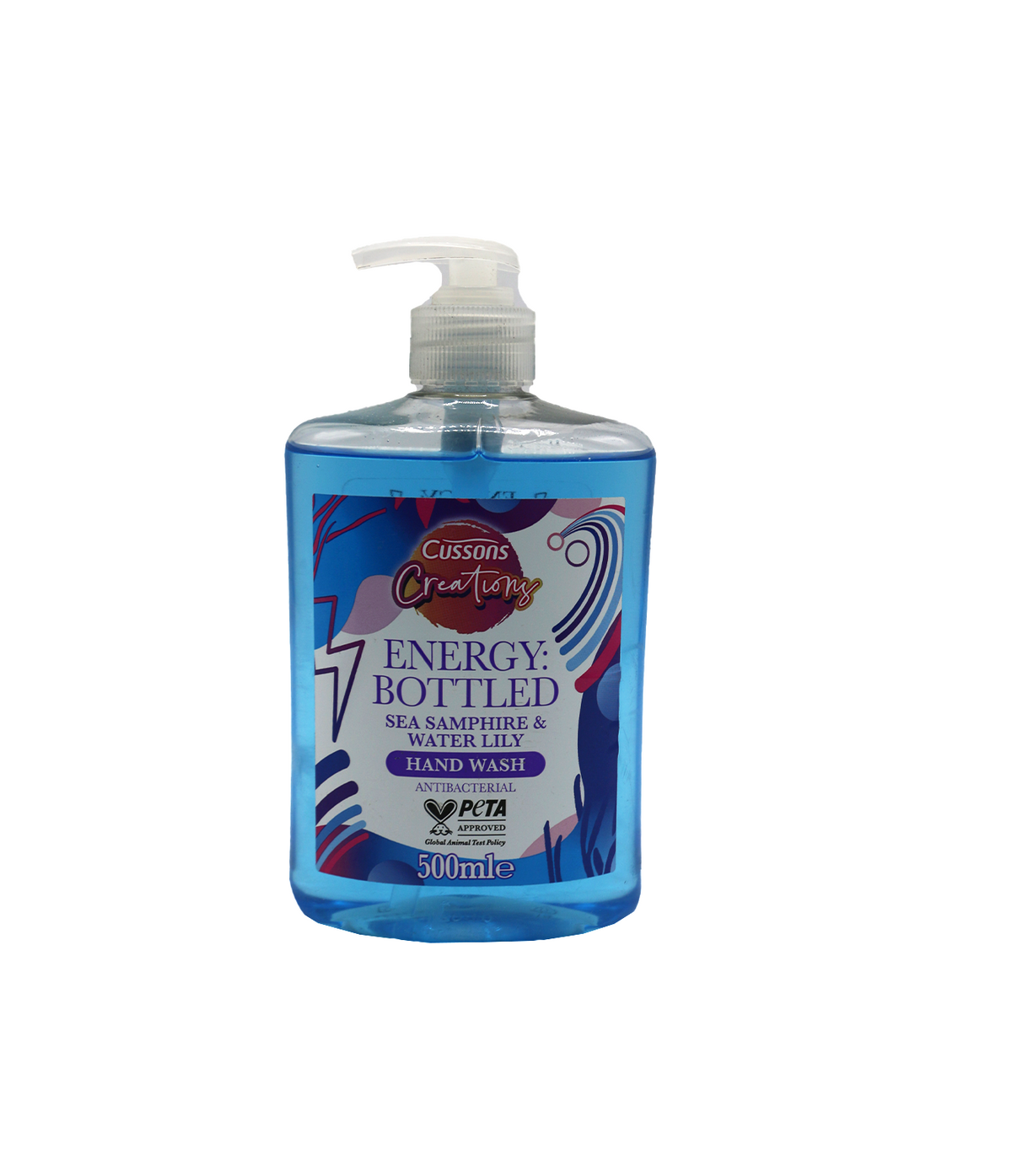 cussons hand wash sea samphire & water lily 500ml pump uk