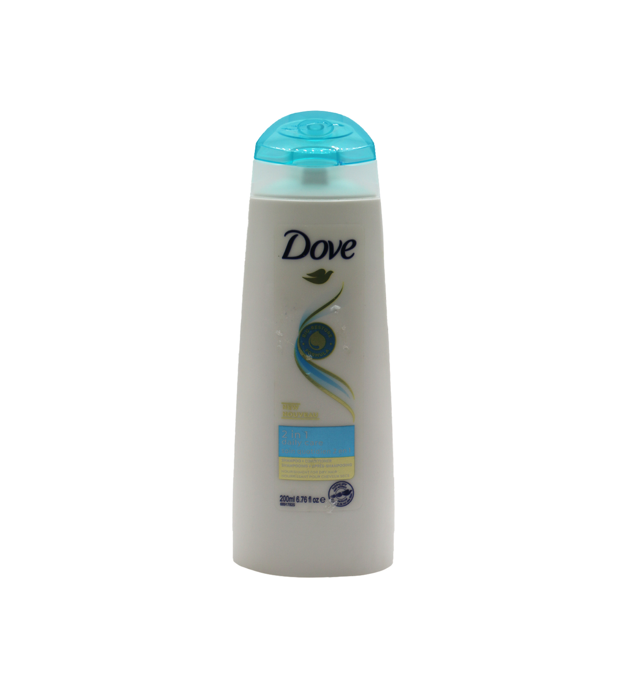 dove shampoo 2in1 daily care 200ml uae
