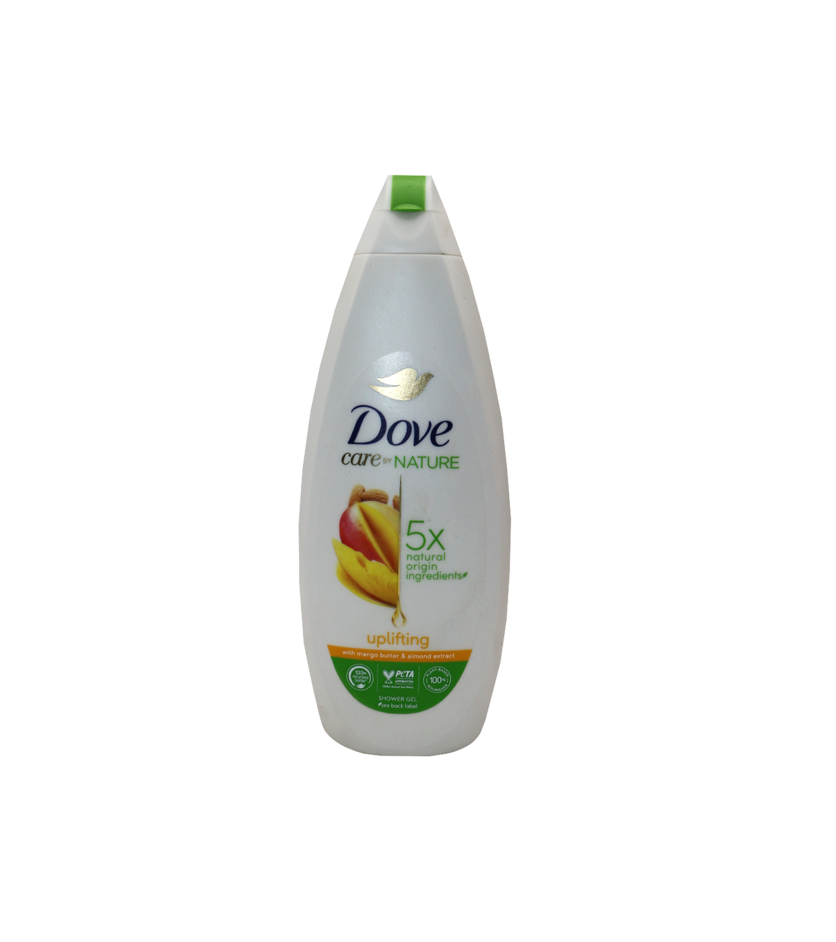 dove shower gel uplifting mango butter & almond extract 600ml