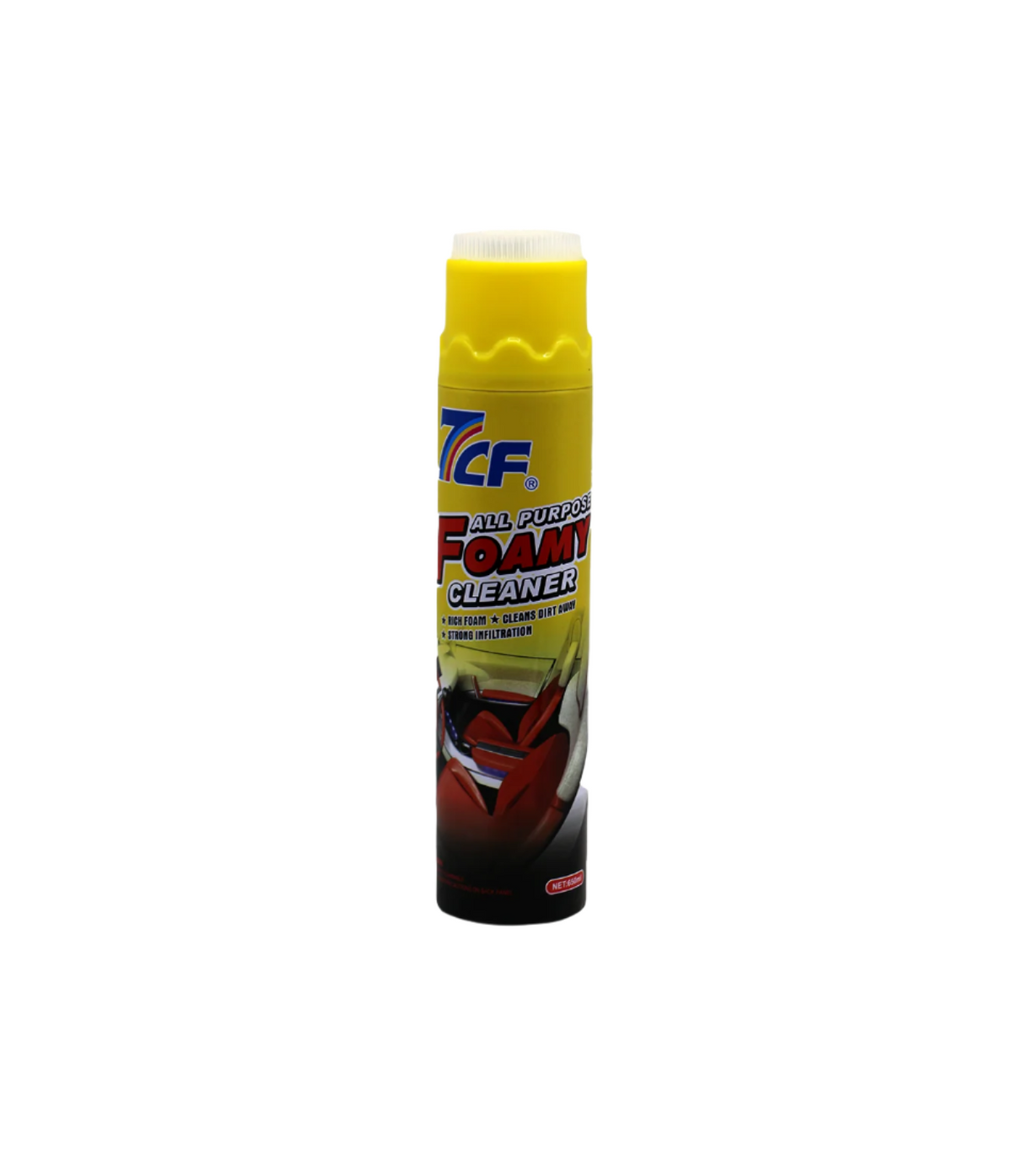 7cf all purpose foamy cleaner with brush 650ml china