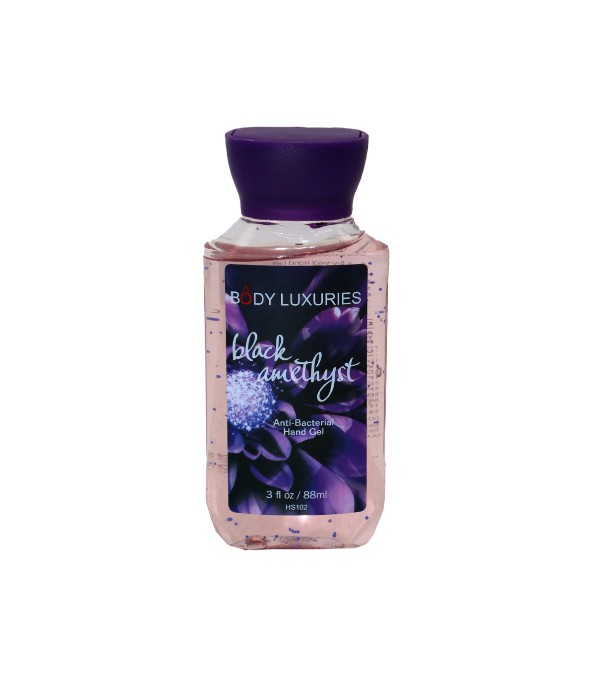 body luxuries hand gel black amethyst 88ml