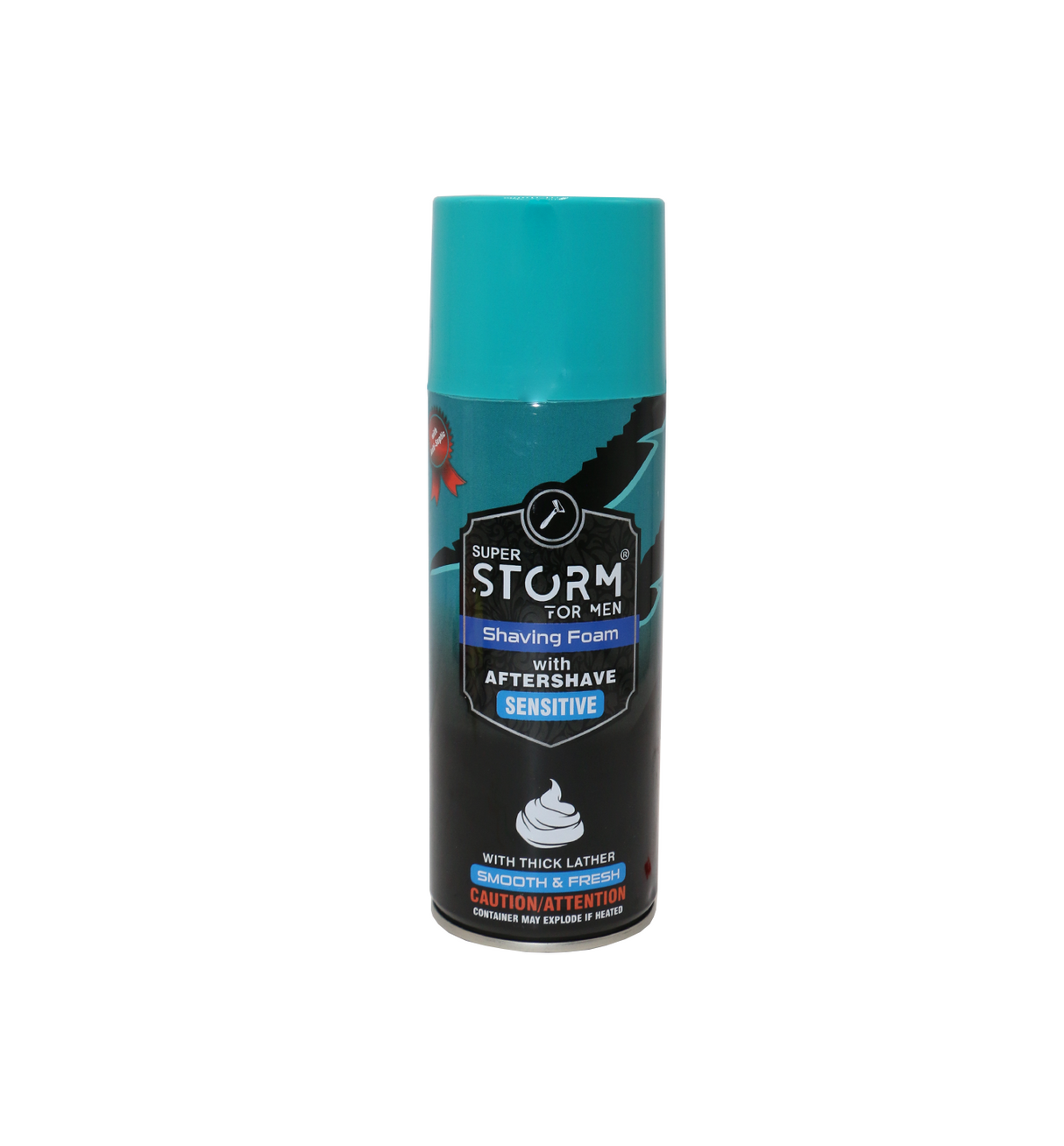 super storm shaving foam sensitive 400ml