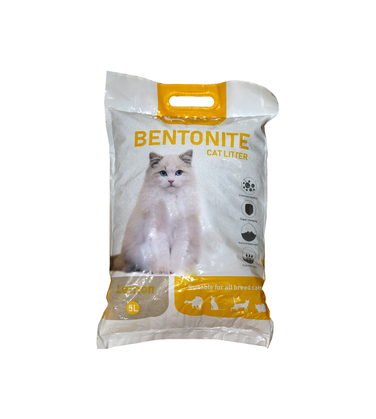 mano cat litter lemon 5l