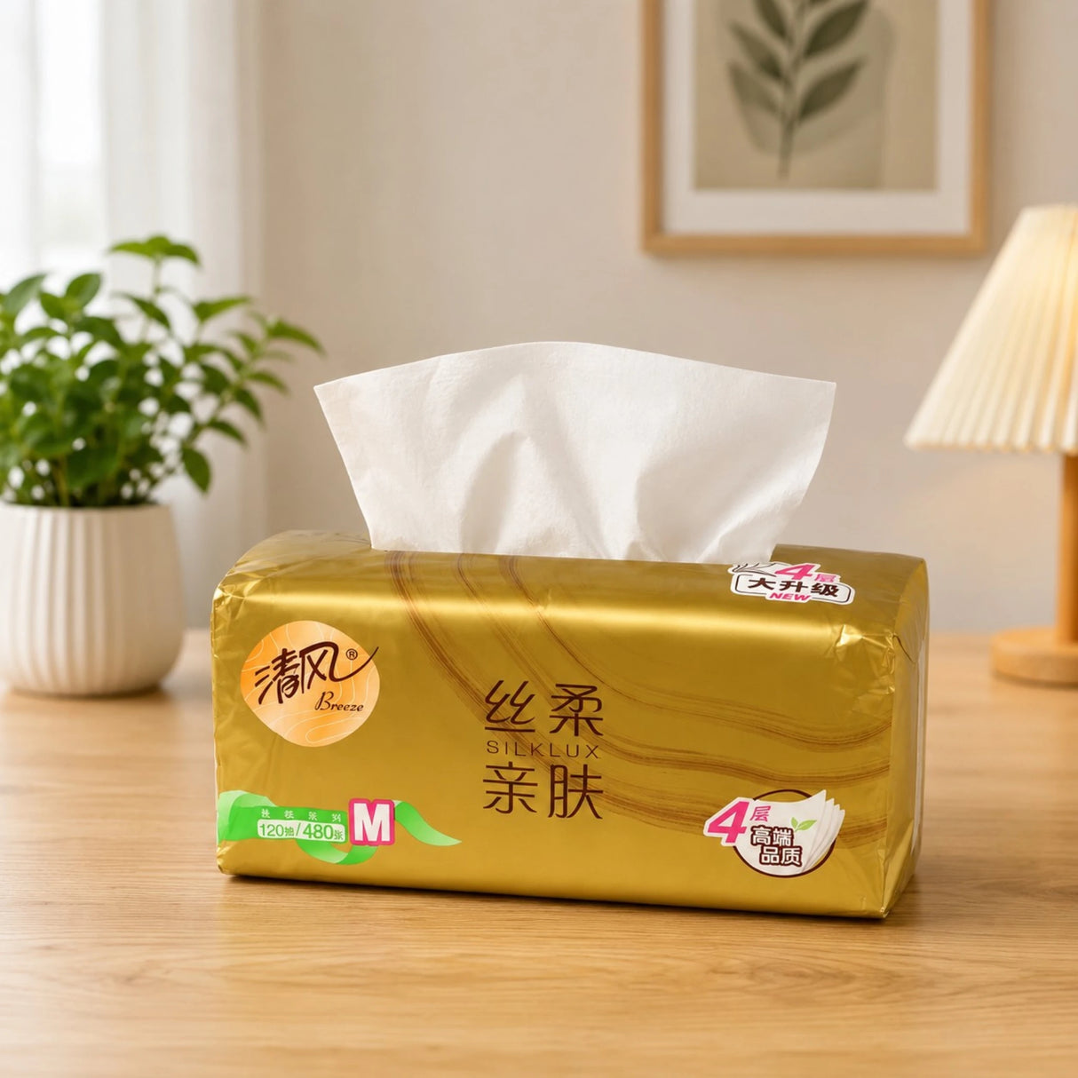 qingfengfeng breeze tissue paper 480 sheets b1106 china