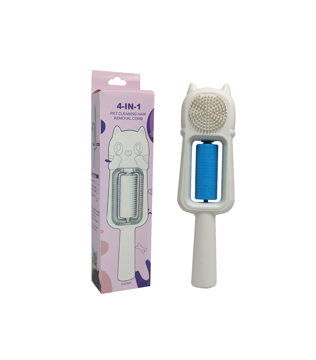 pet cleaning hair comb 4in1 china d-508