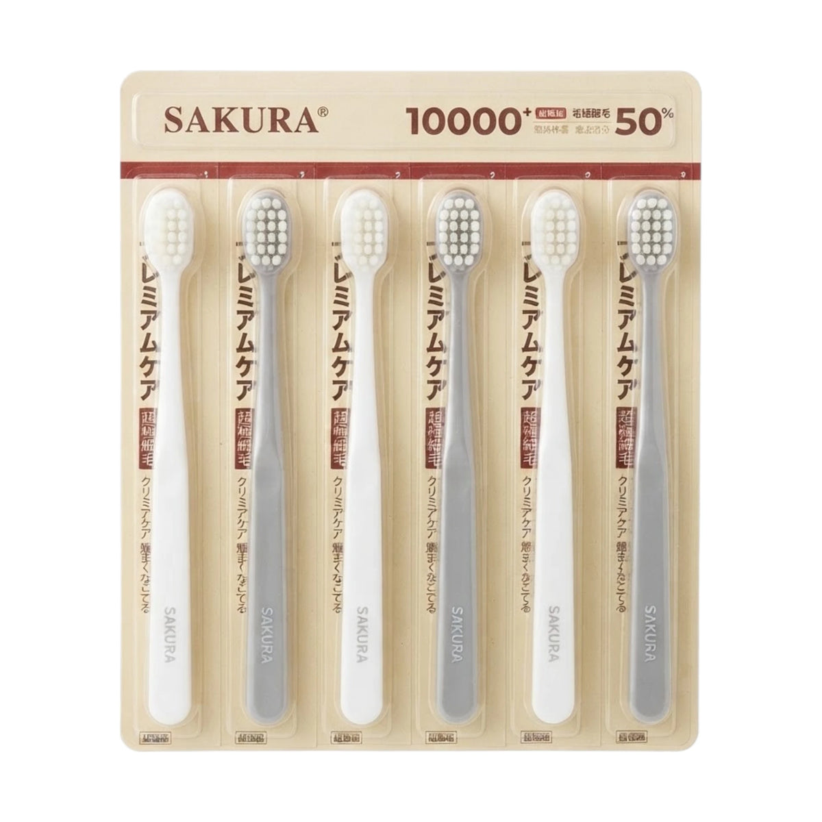 sakura tooth brush 6pc china 999