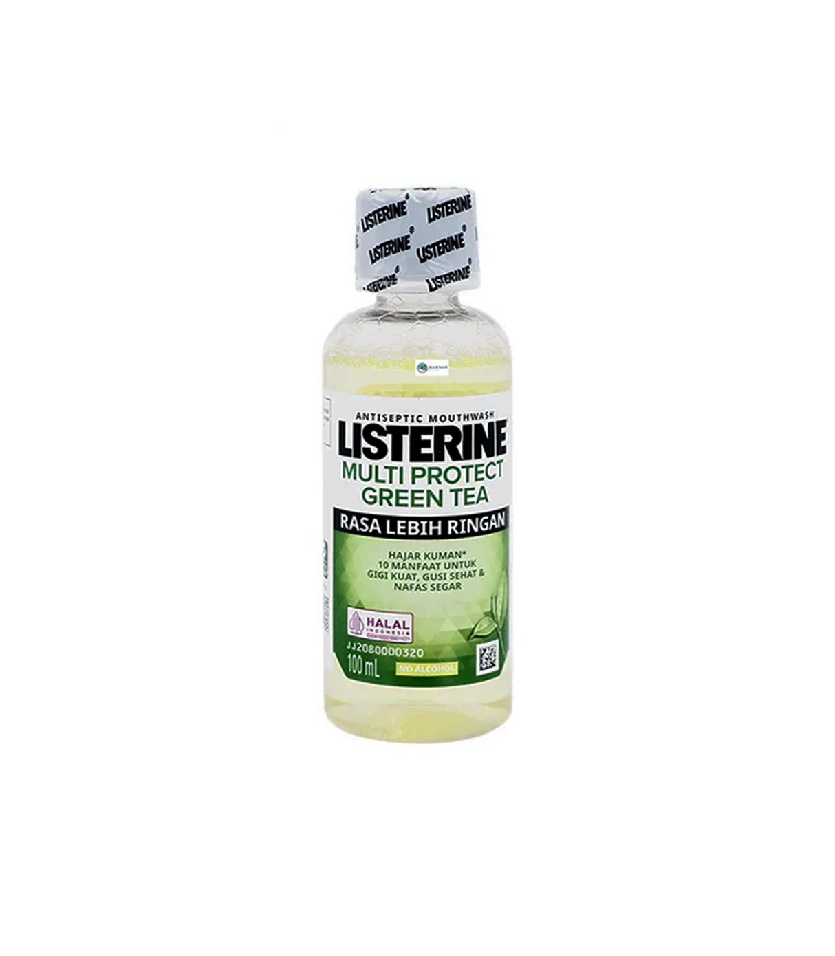 listerine mouth wash multi protect green tea 100ml indonesia