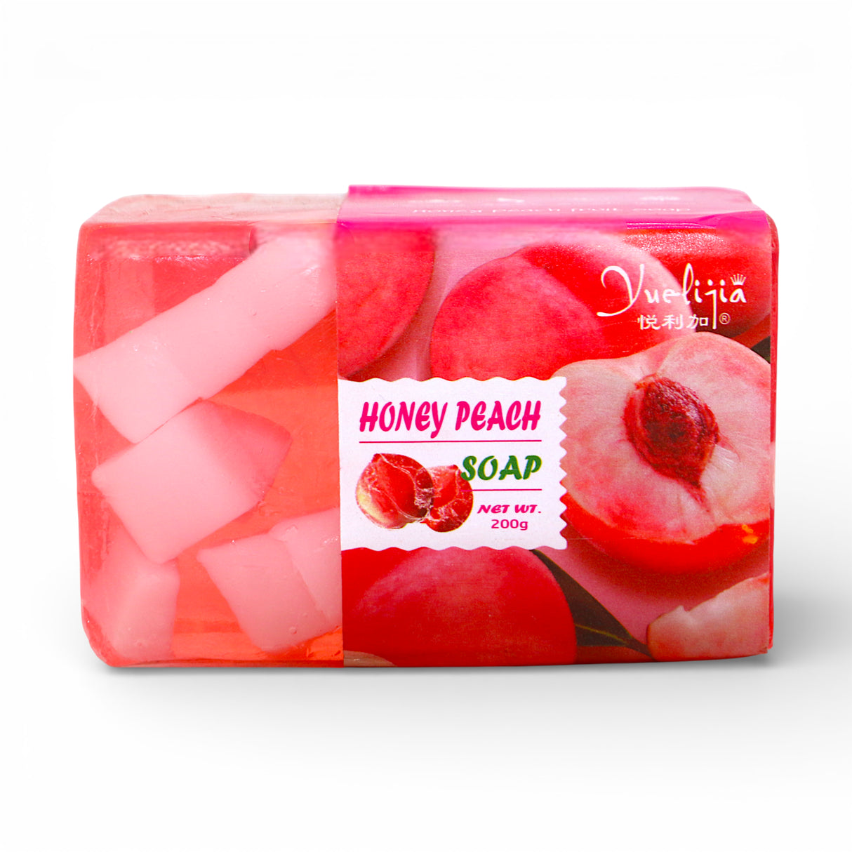 yuelijia fruit soap honey peach 200g china