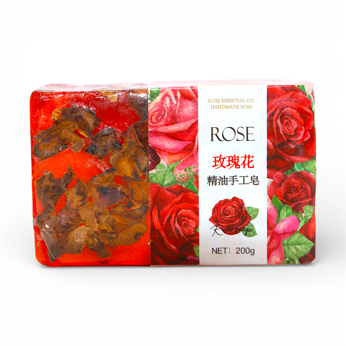 yuelijia handmade soap rose 200g china