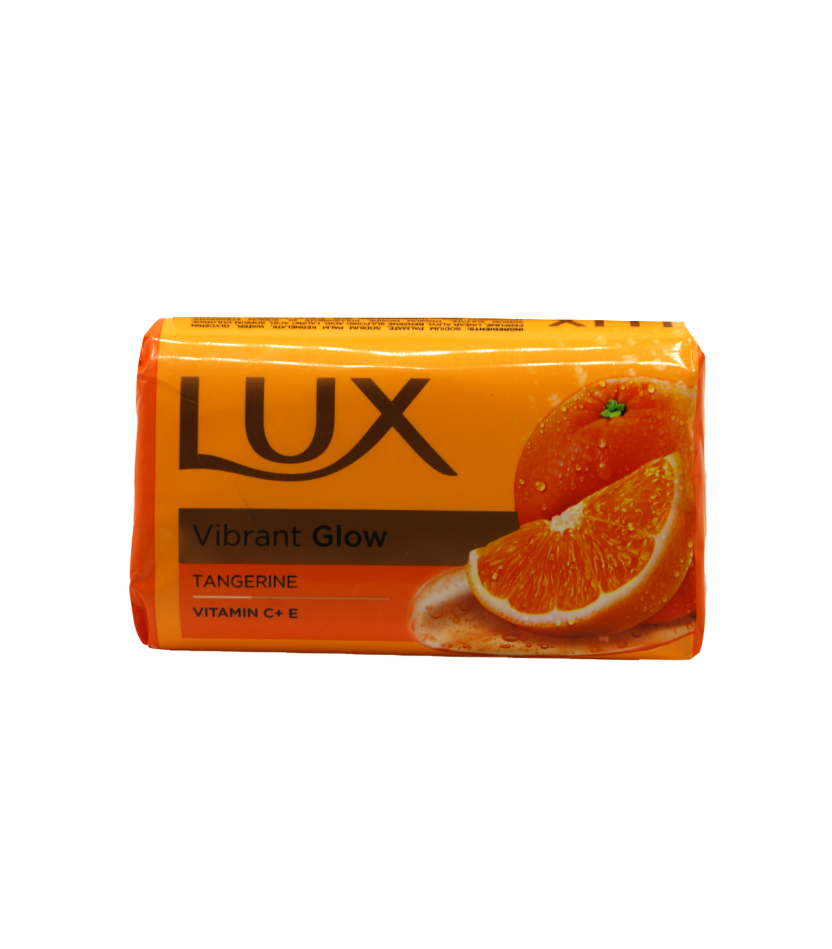 lux soap vibrant glow tangerine 128g