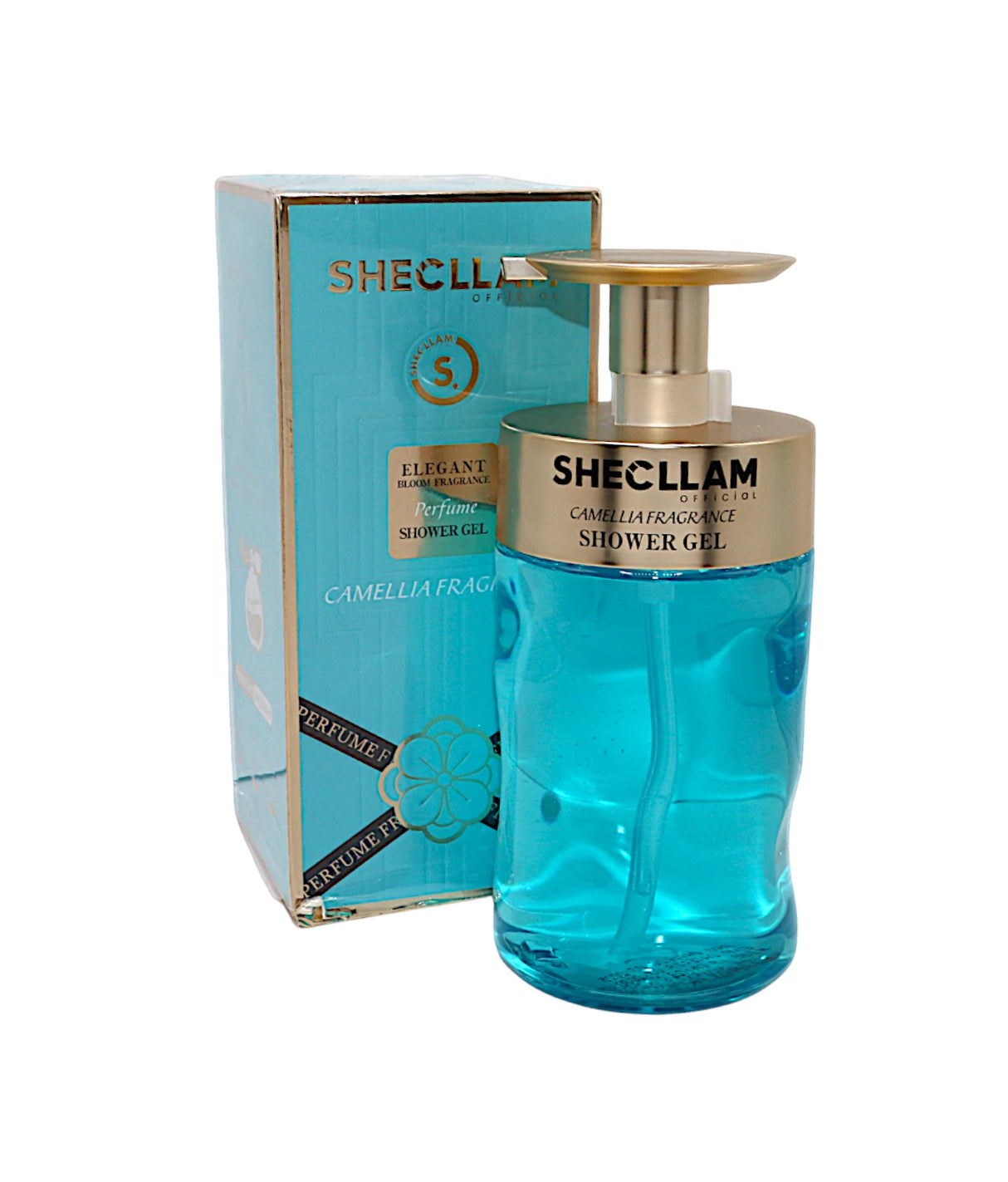 shecllam shower gel camellia fragrance 600ml china sh-543c