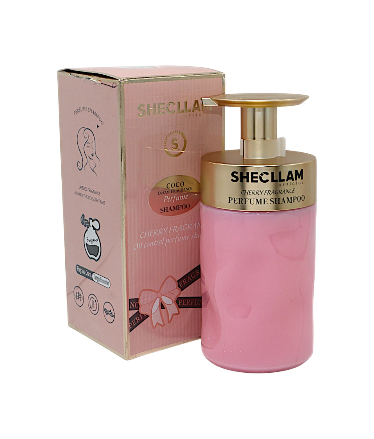 shecllam shampoo cherry frarance 600ml china sh-541a
