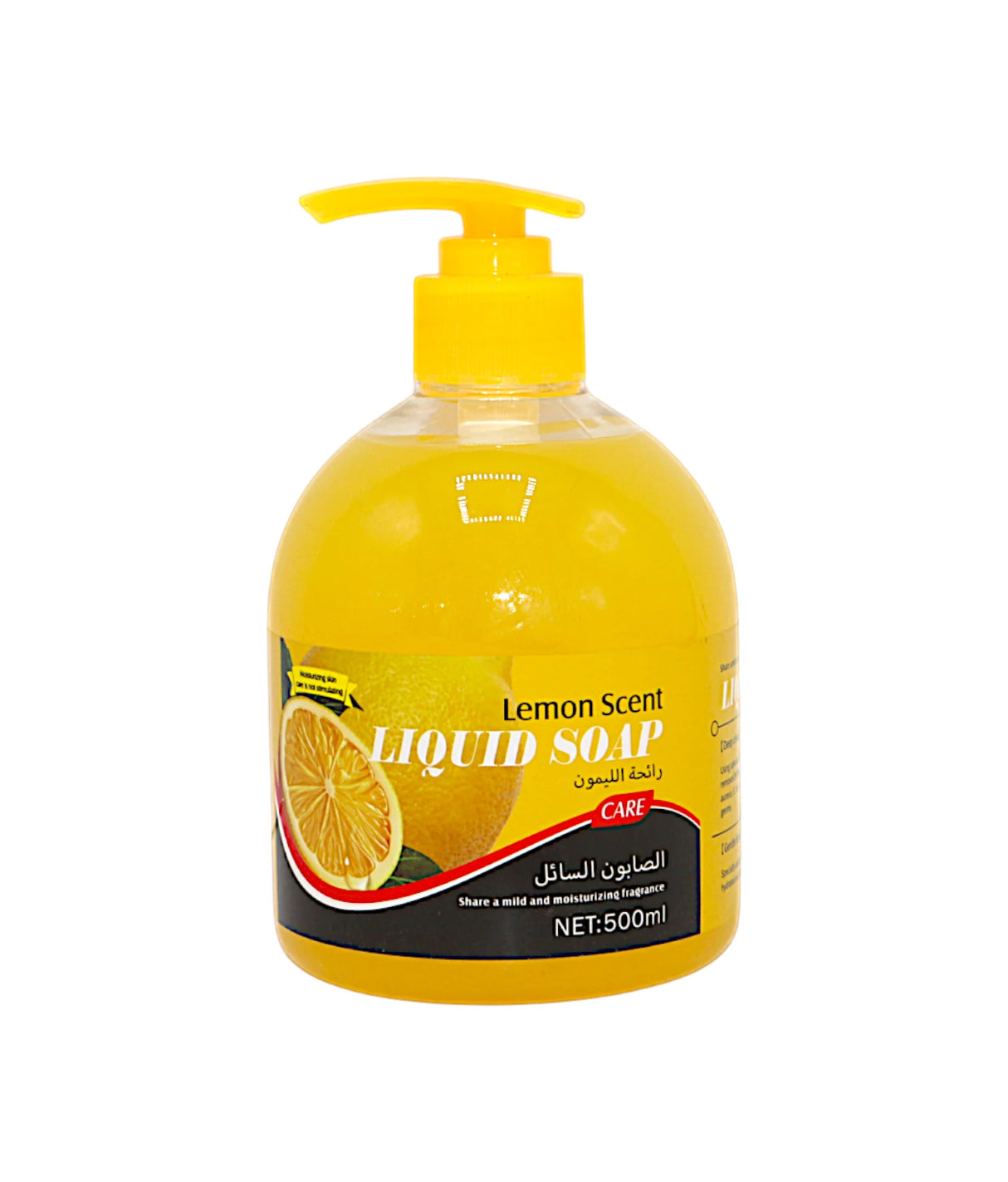 care hand wash lemon scent 500ml