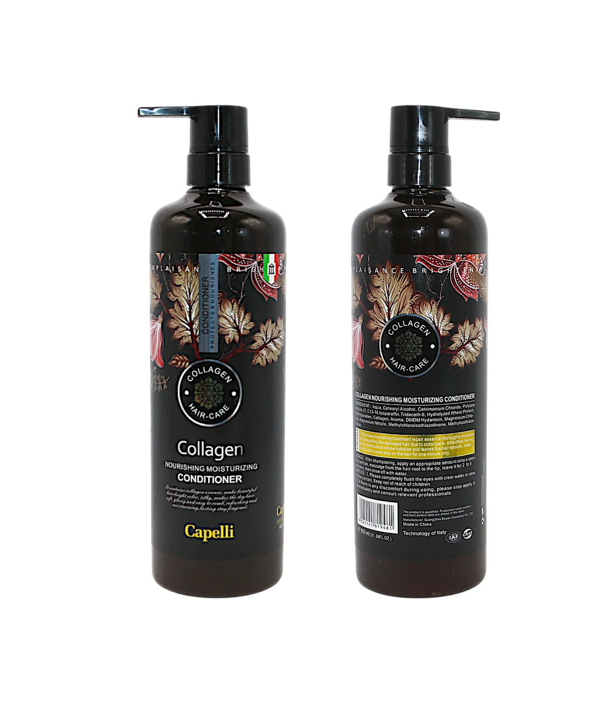 collagen conditioner nourshing moisturizing capelli 900ml prc