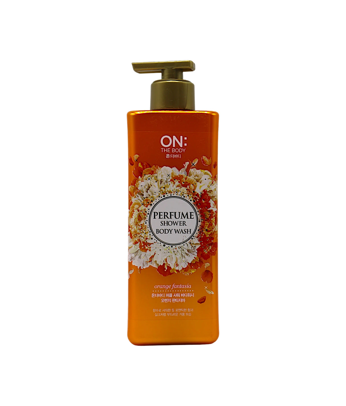 on the body wash orange fantasia 500g korea