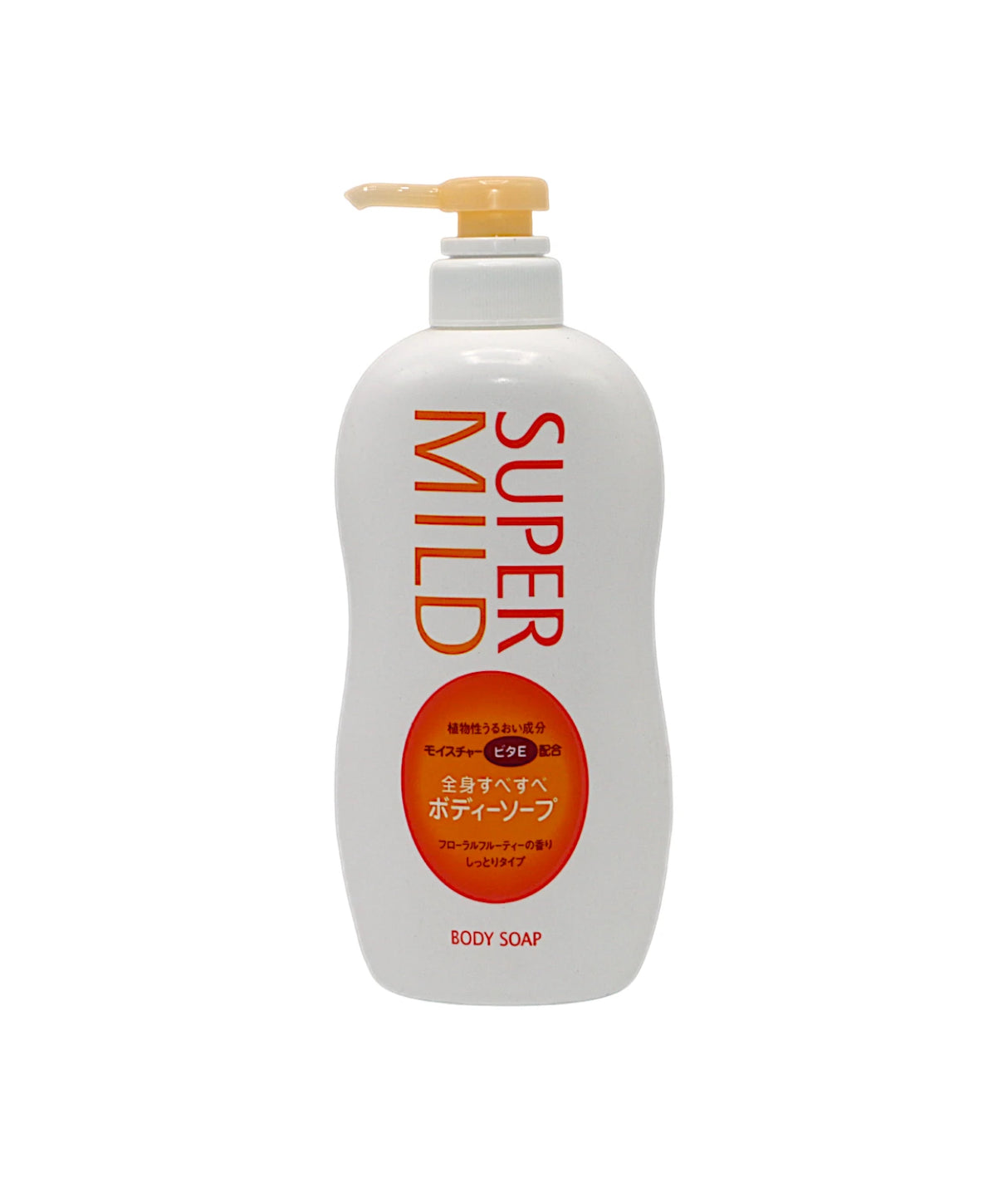 super mild body wash floral fruity scent 650ml japan