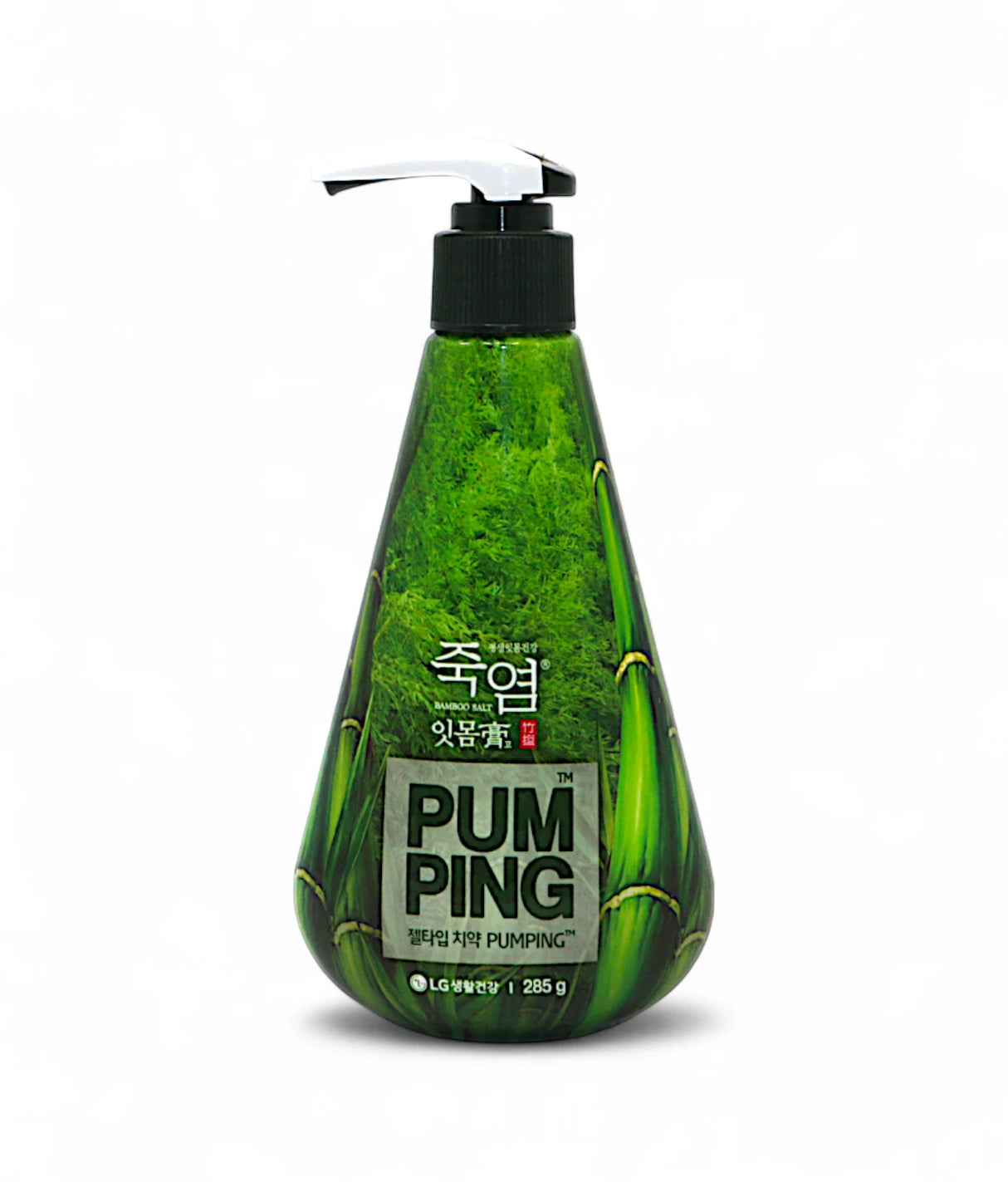 pumping tooth paste gel bamboo salt 285g korea