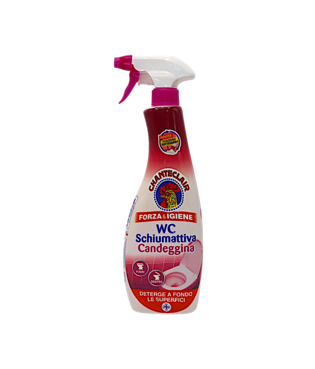 chanteclair toilet cleaner bleach 625ml italy