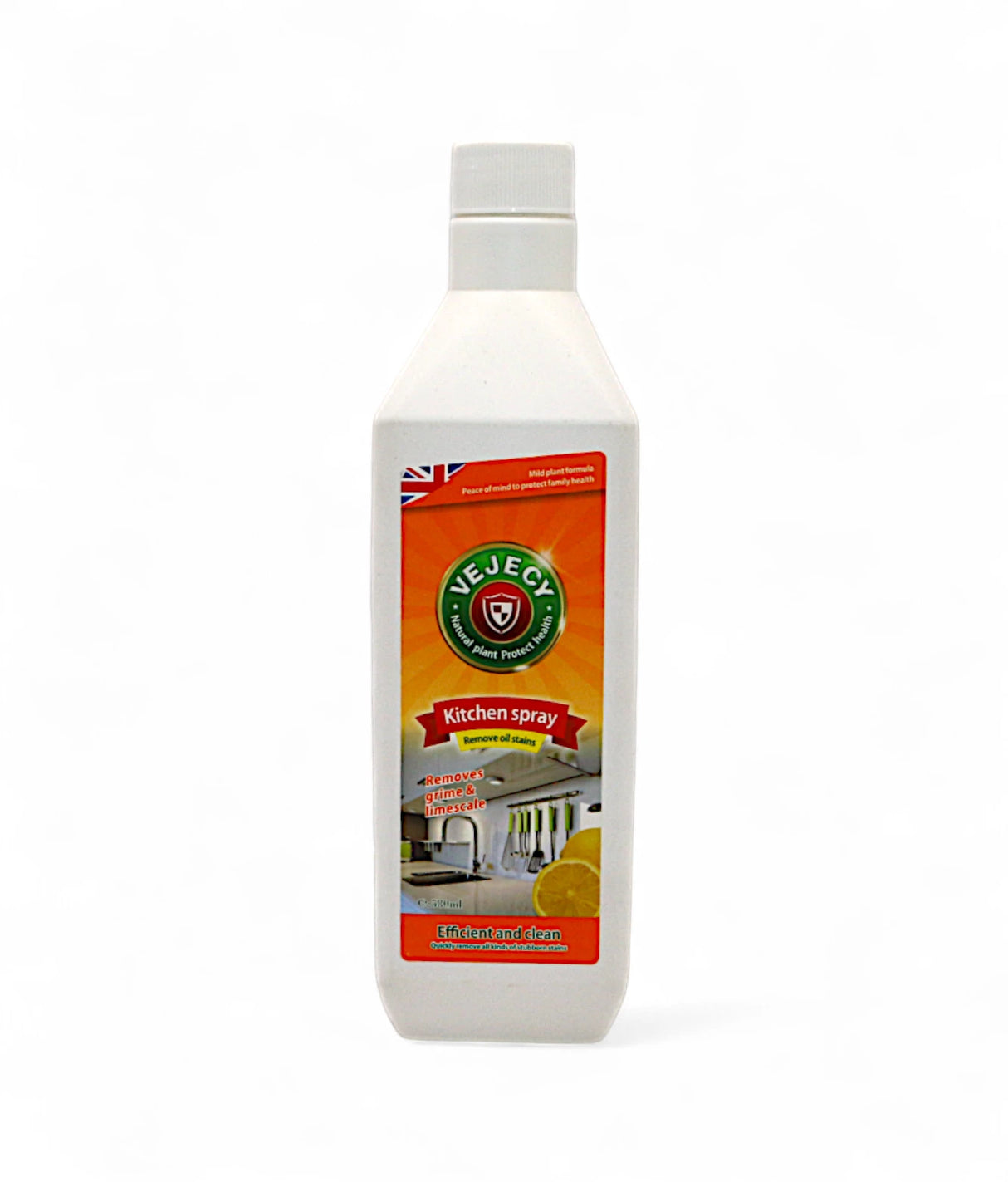 vejecy kitchen cleaner remove grime & limescale 580ml malaysia