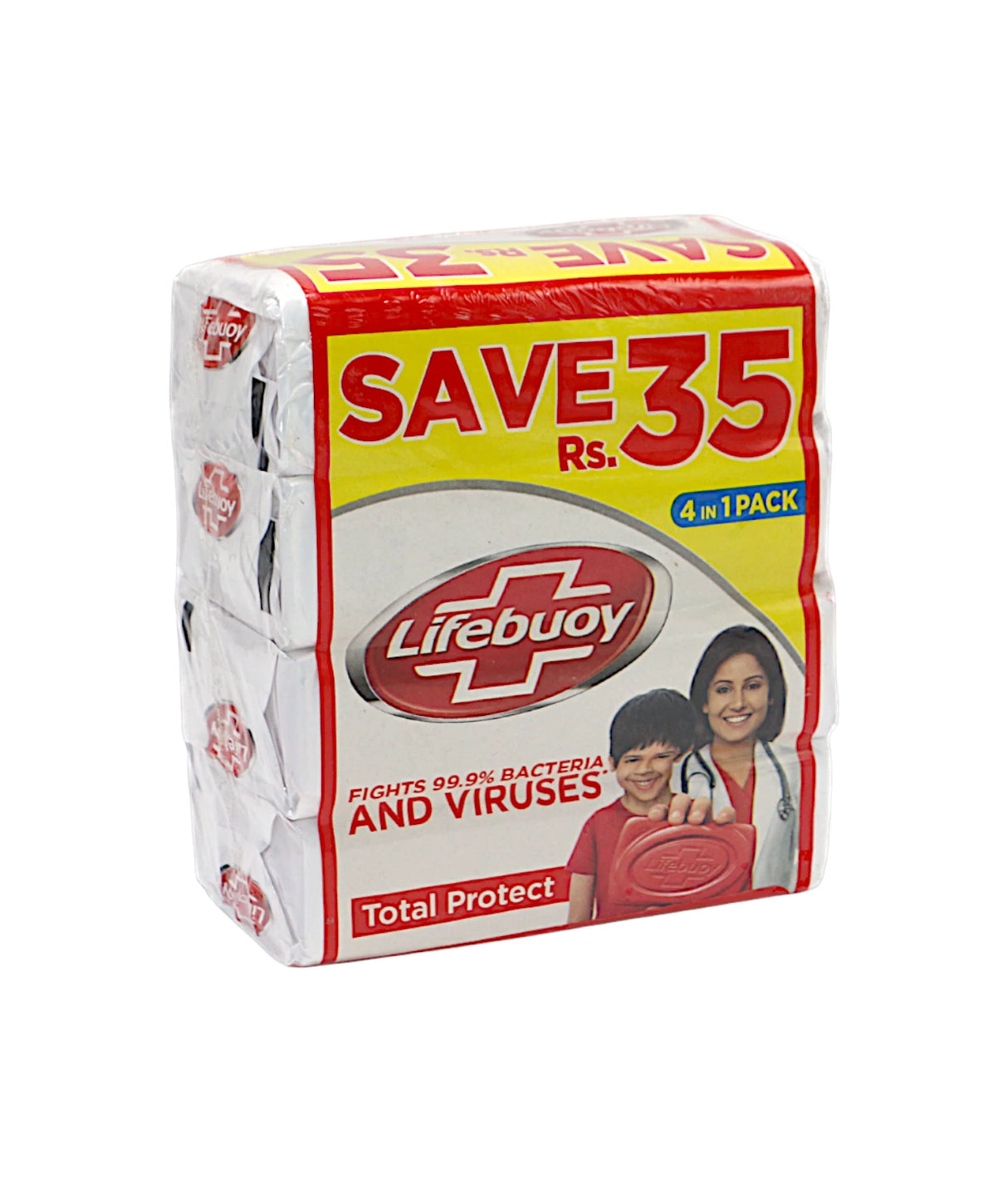 lifebuoy soap total protect 4pc 123g