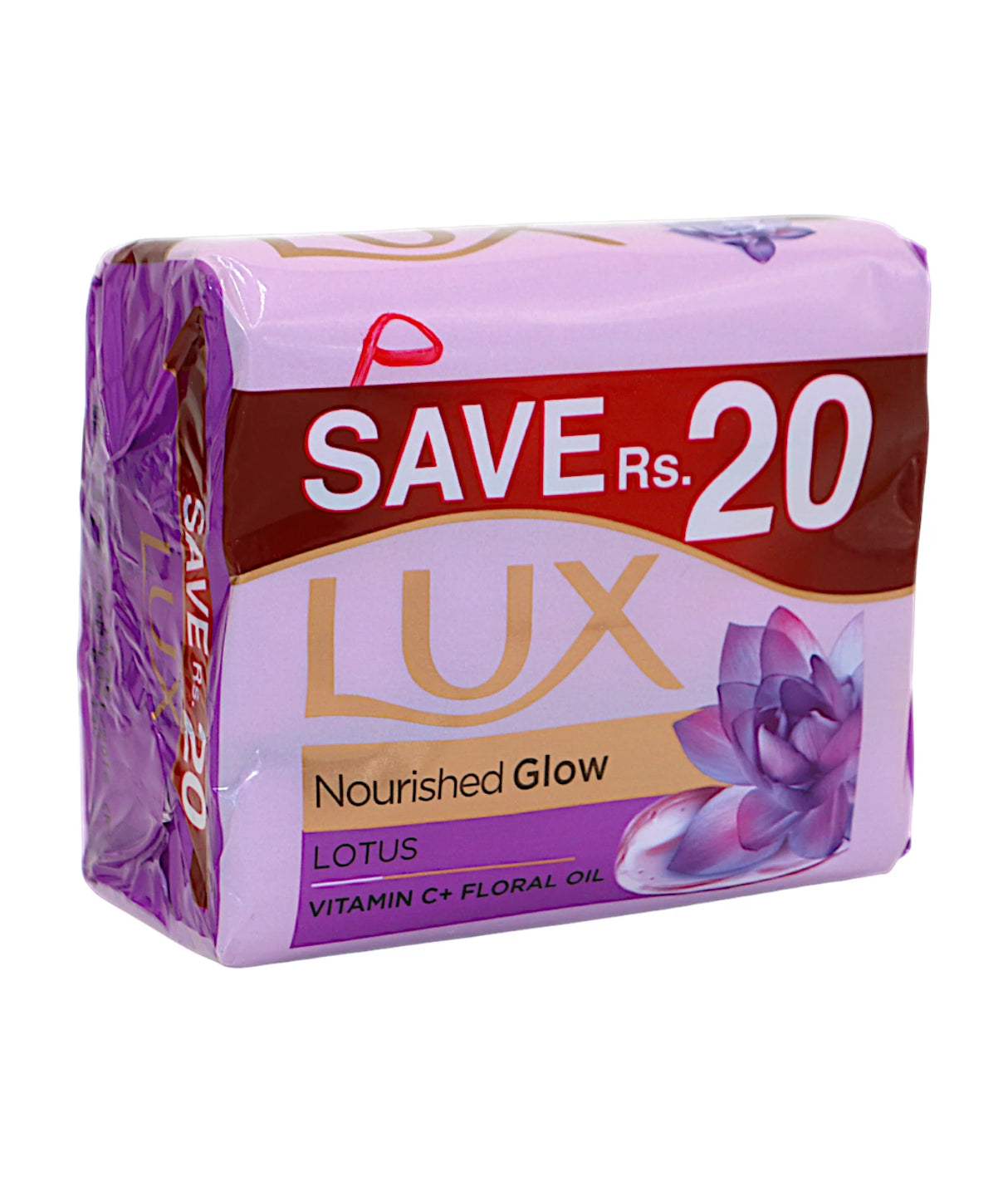 lux soap lotus 3pc 128g