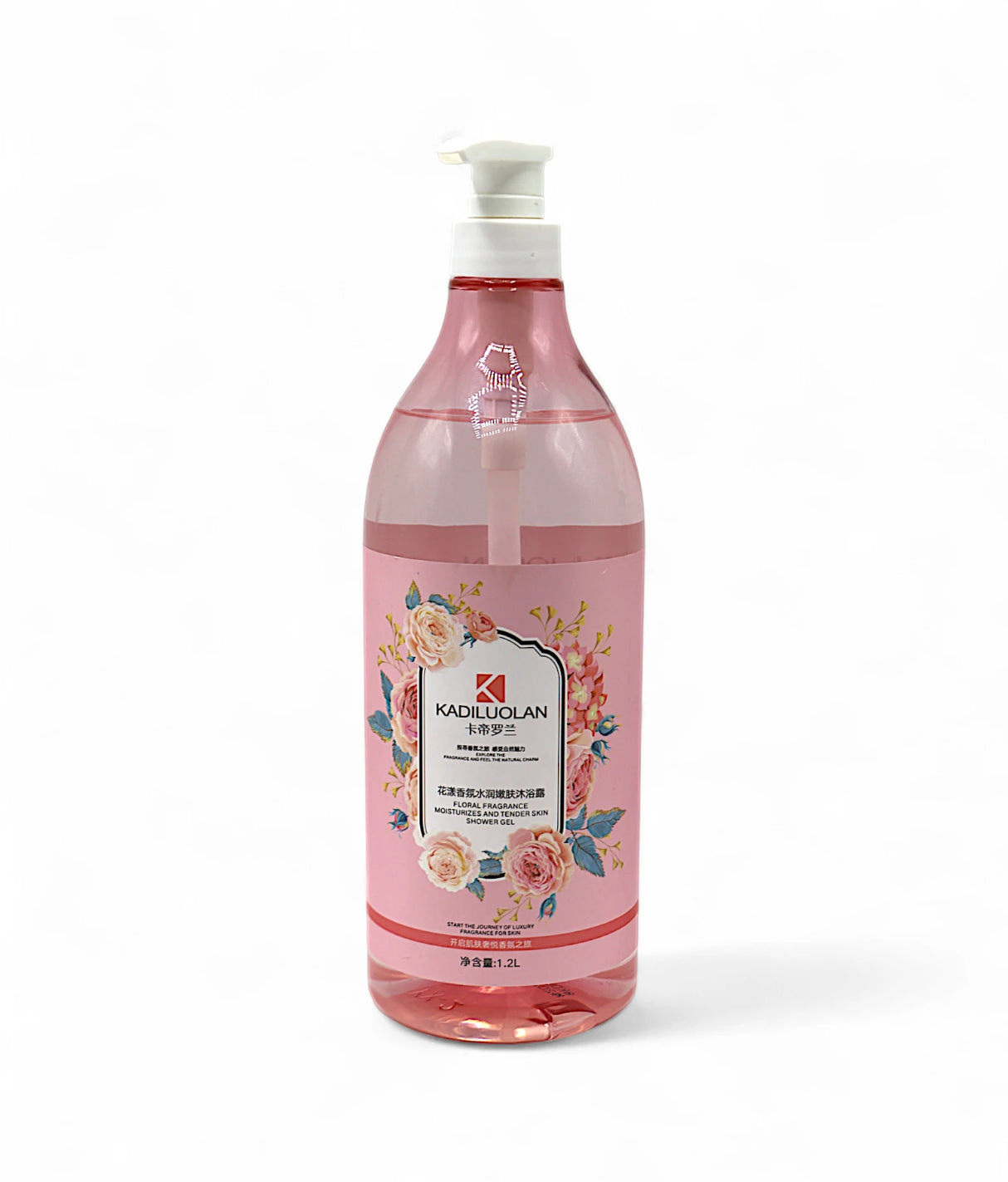 kadiluolan shower gel floral fragrance pink 1.2l china